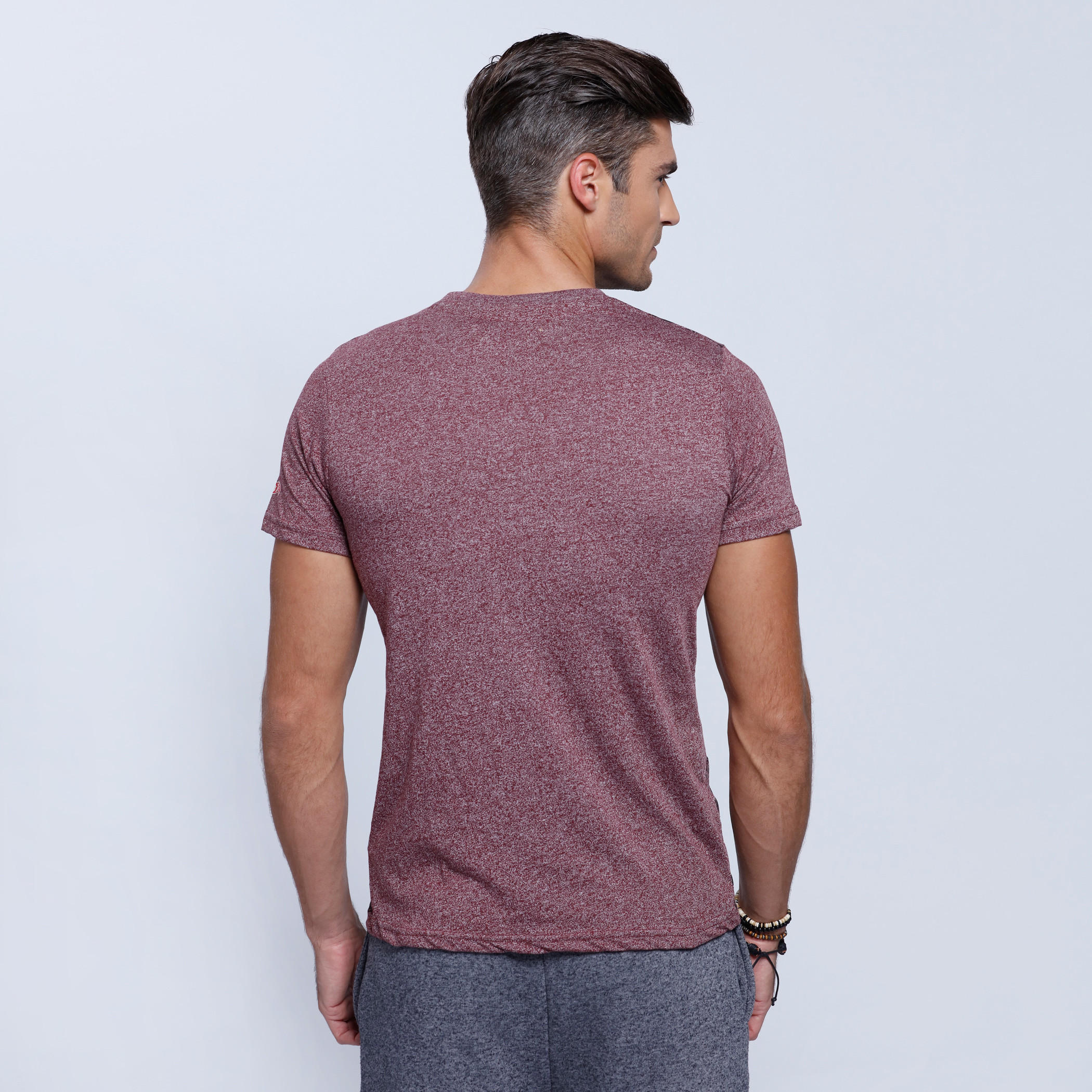 Printed T-Shirt with Crew Neck and Short Sleeves-men-clothing-tshirtsandpolos-tshirts-image-2