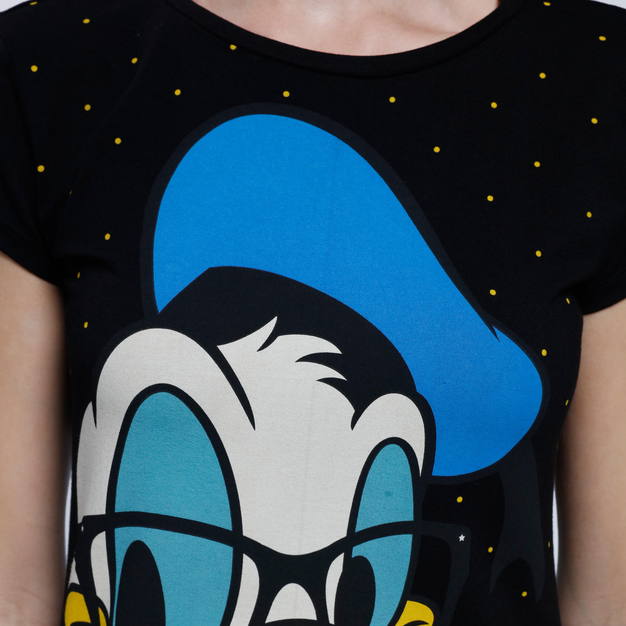 Printed T-Shirt with Round Neck and Short Sleeves-women-clothing-tshirts-image-4