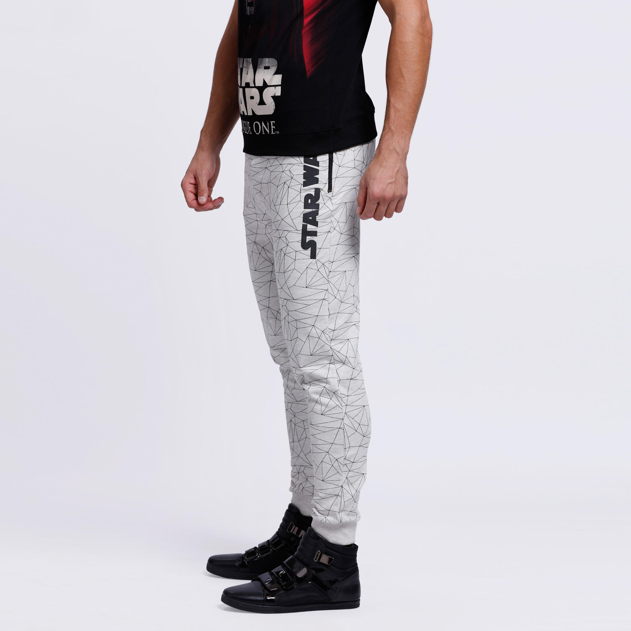 Star Wars Printed Full Length Joggers with Elasticised Waistband-men-clothing-bottoms-joggers-image-3