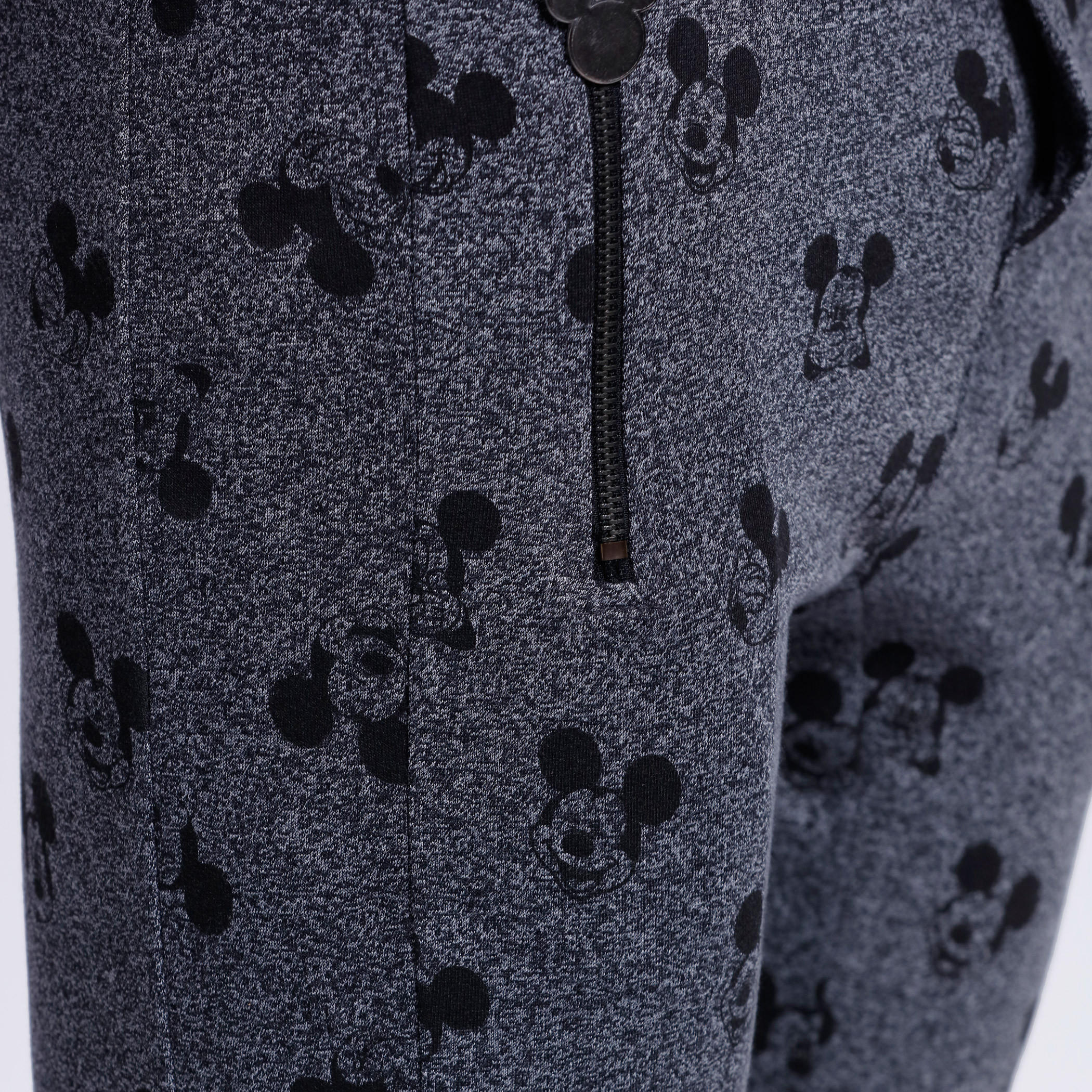 Mickey Mouse Printed Full Length Joggers with Elasticised Waistband-men-clothing-bottoms-joggers-image-2