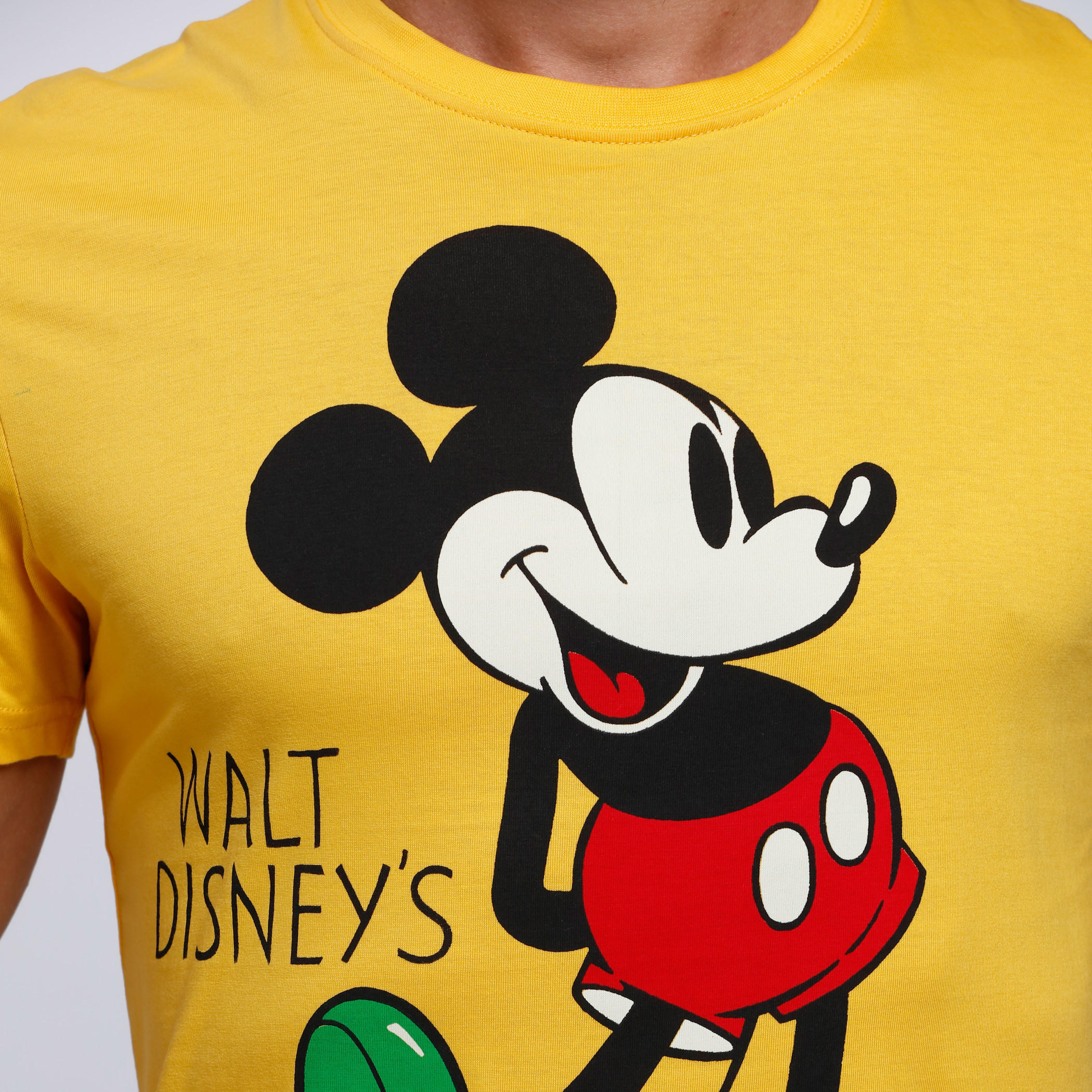 Mickey Mouse Printed Short Sleeves T-Shirt with Round Neck-men-clothing-tshirtsandpolos-tshirts-image-2