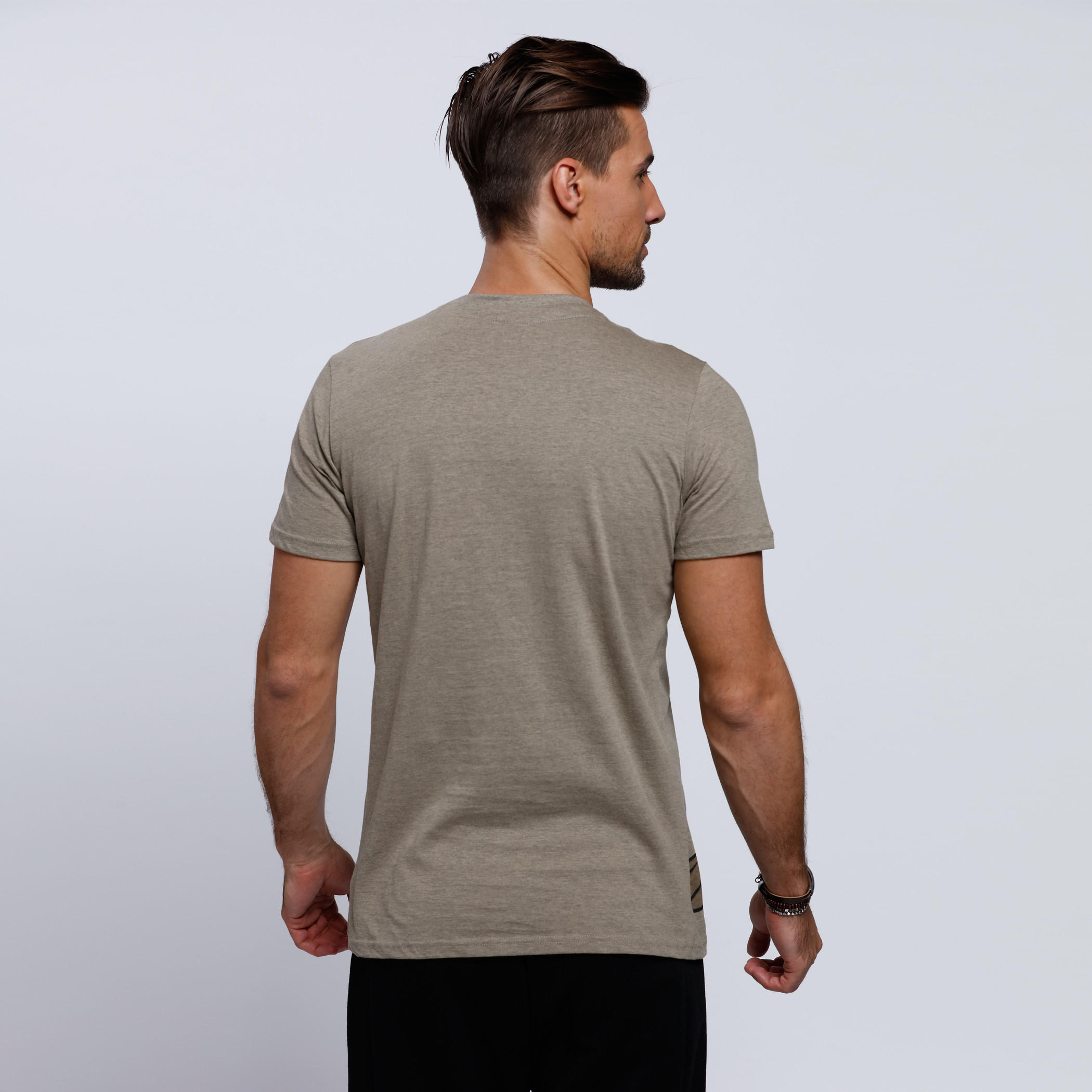 Printed Round Neck T-Shirt with Short Sleeves-men-clothing-tshirtsandpolos-tshirts-image-2
