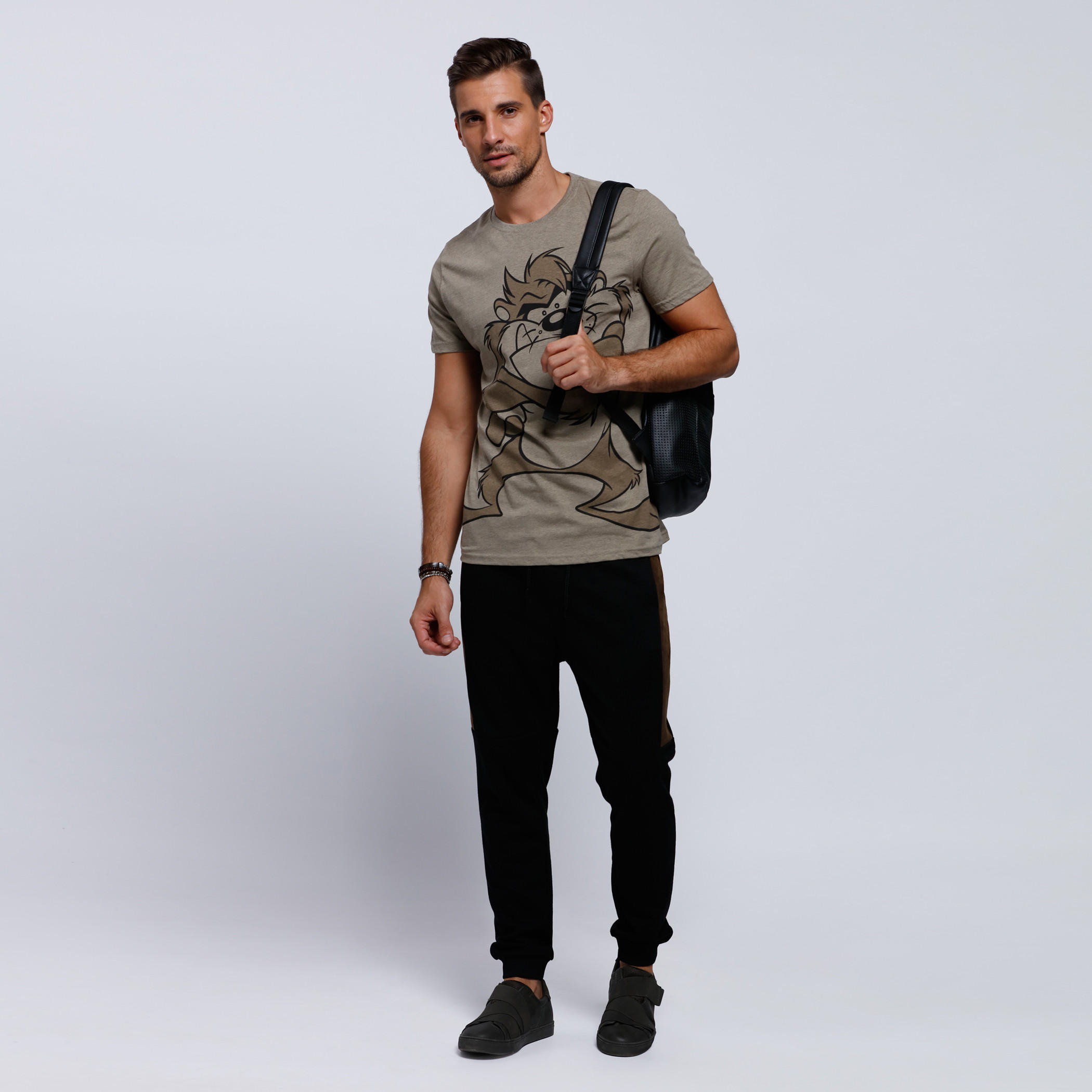 Printed Round Neck T-Shirt with Short Sleeves-men-clothing-tshirtsandpolos-tshirts-image-5