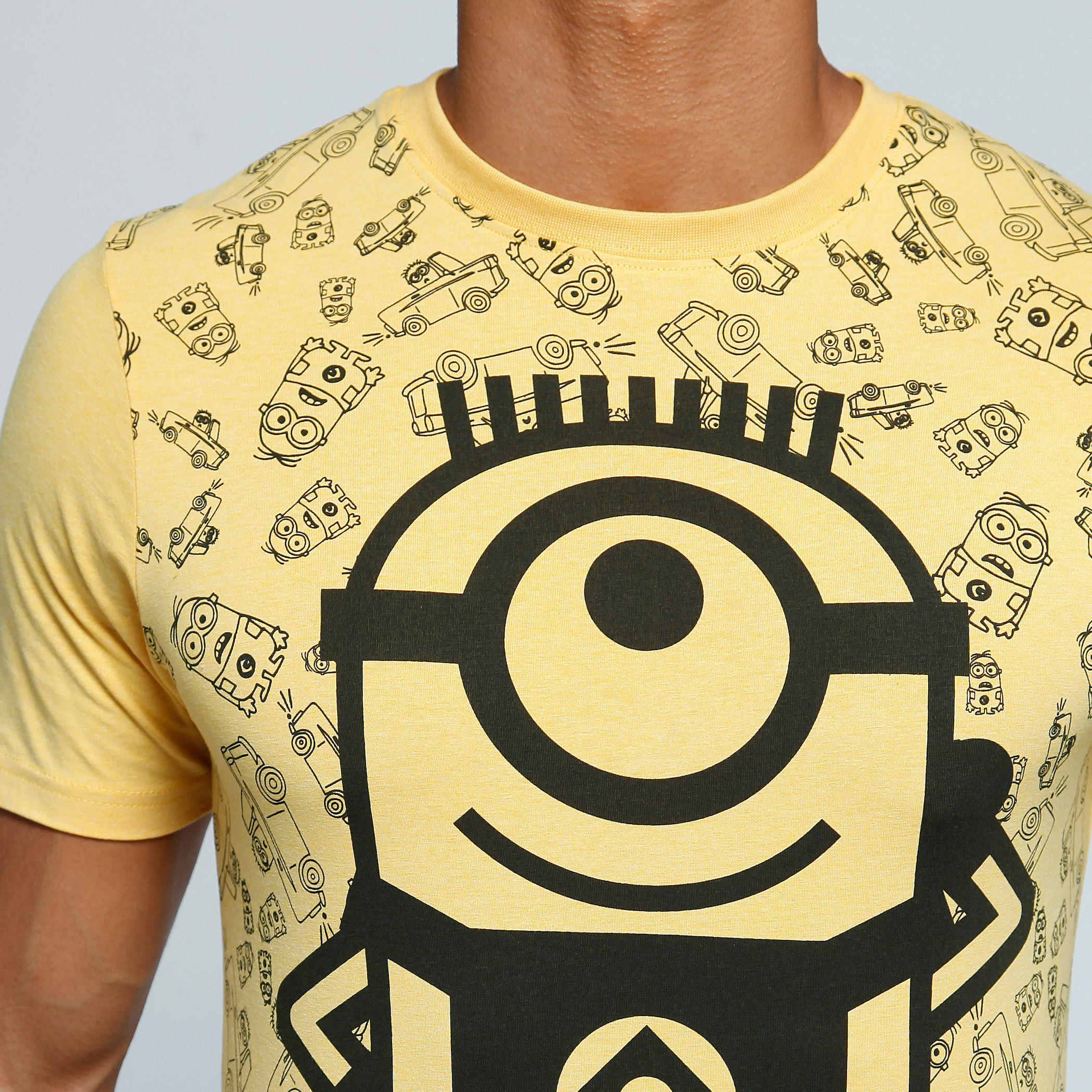 Printed T-Shirt with Crew Neck and Short Sleeves-men-clothing-tshirtsandpolos-tshirts-image-4
