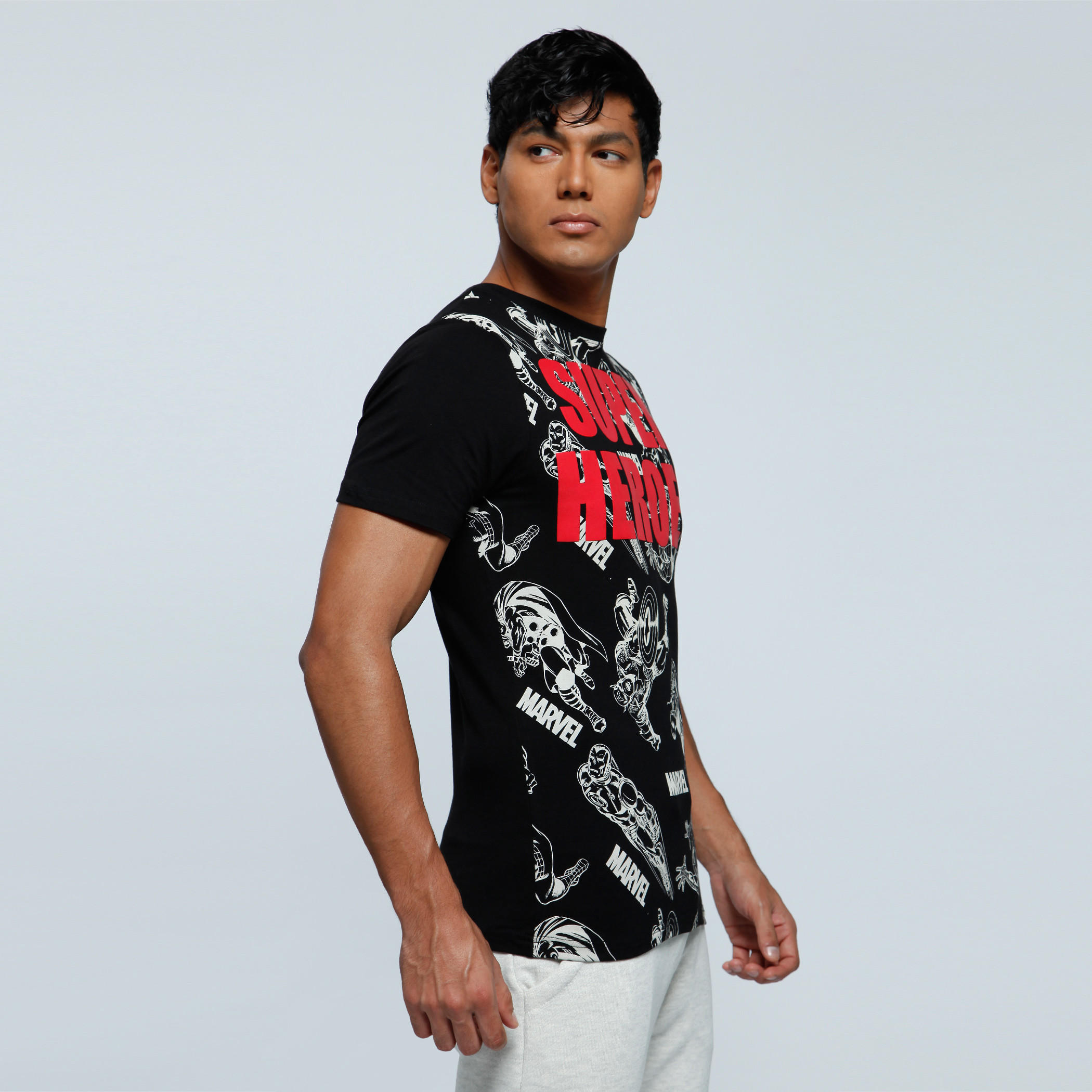 Printed T-Shirt with Crew Neck and Short Sleeves-men-clothing-tshirtsandpolos-tshirts-image-3