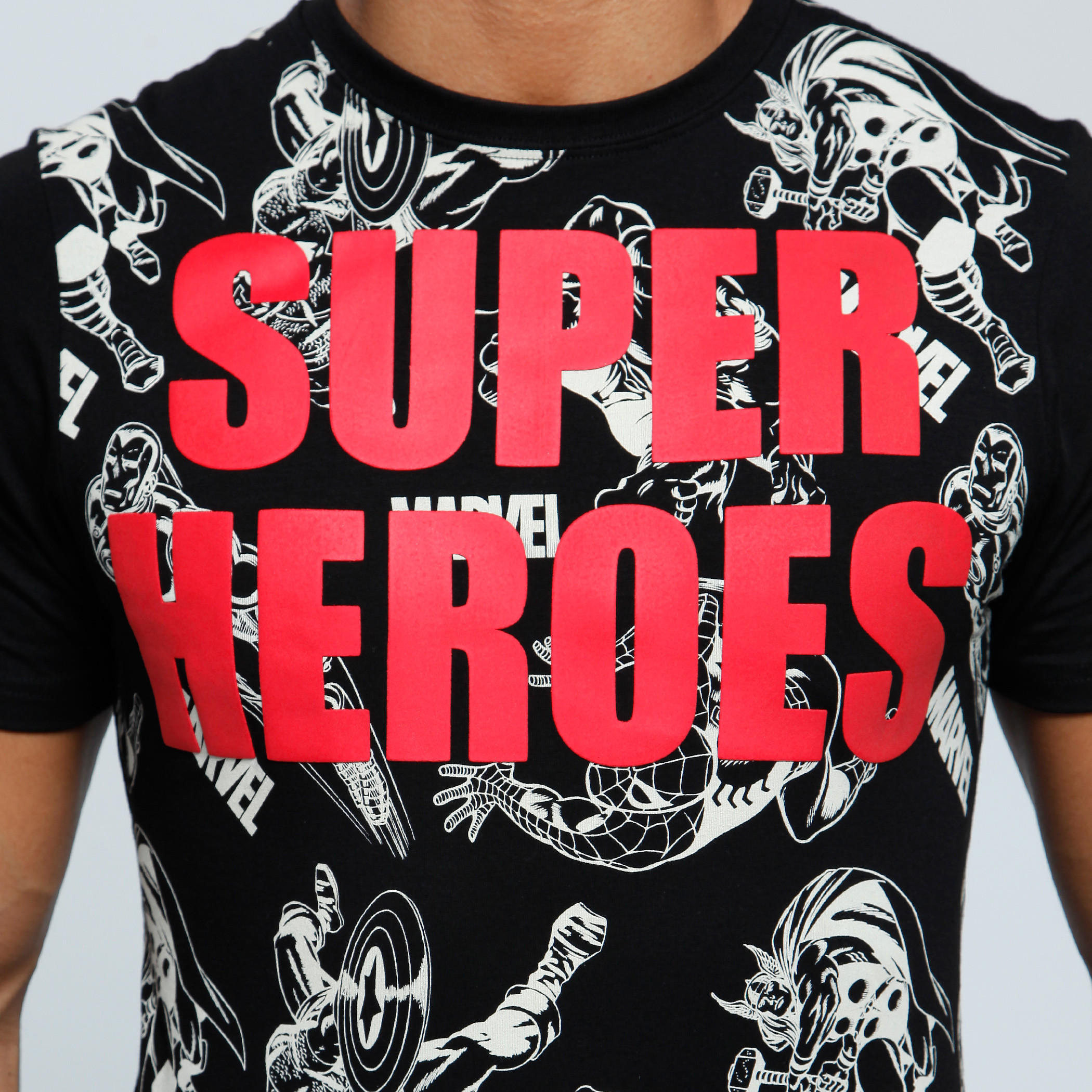 Printed T-Shirt with Crew Neck and Short Sleeves-men-clothing-tshirtsandpolos-tshirts-image-4