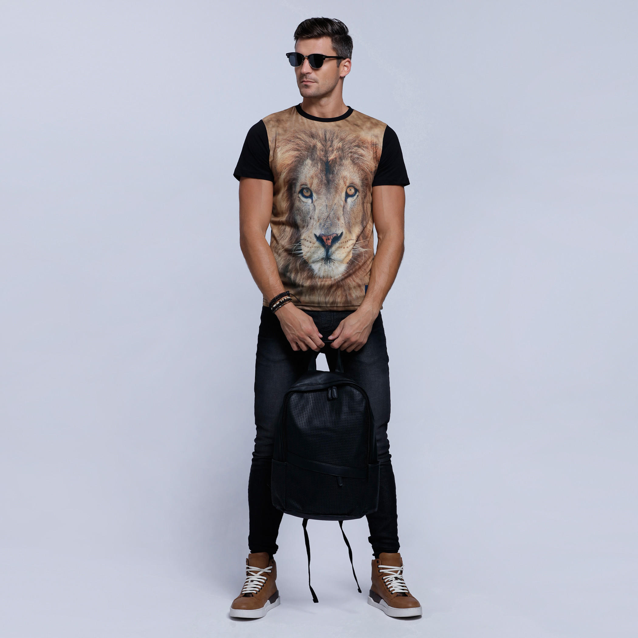 Animal Planet Printed Short Sleeves T-Shirt with Round Neckline-men-clothing-tshirtsandpolos-tshirts-image-5