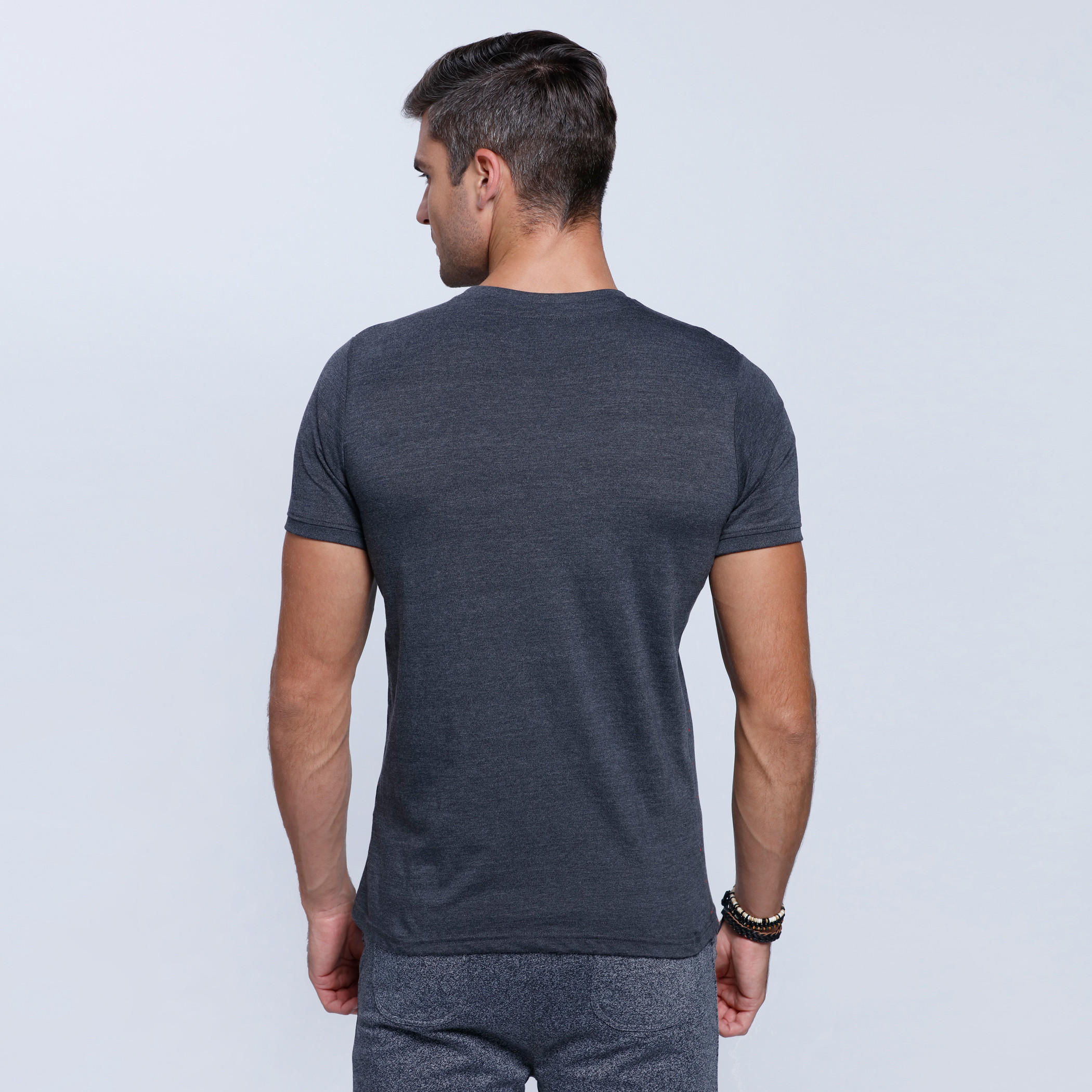 Printed Short Sleeves T-Shirt with Round Neckline-men-clothing-tshirtsandpolos-tshirts-image-2