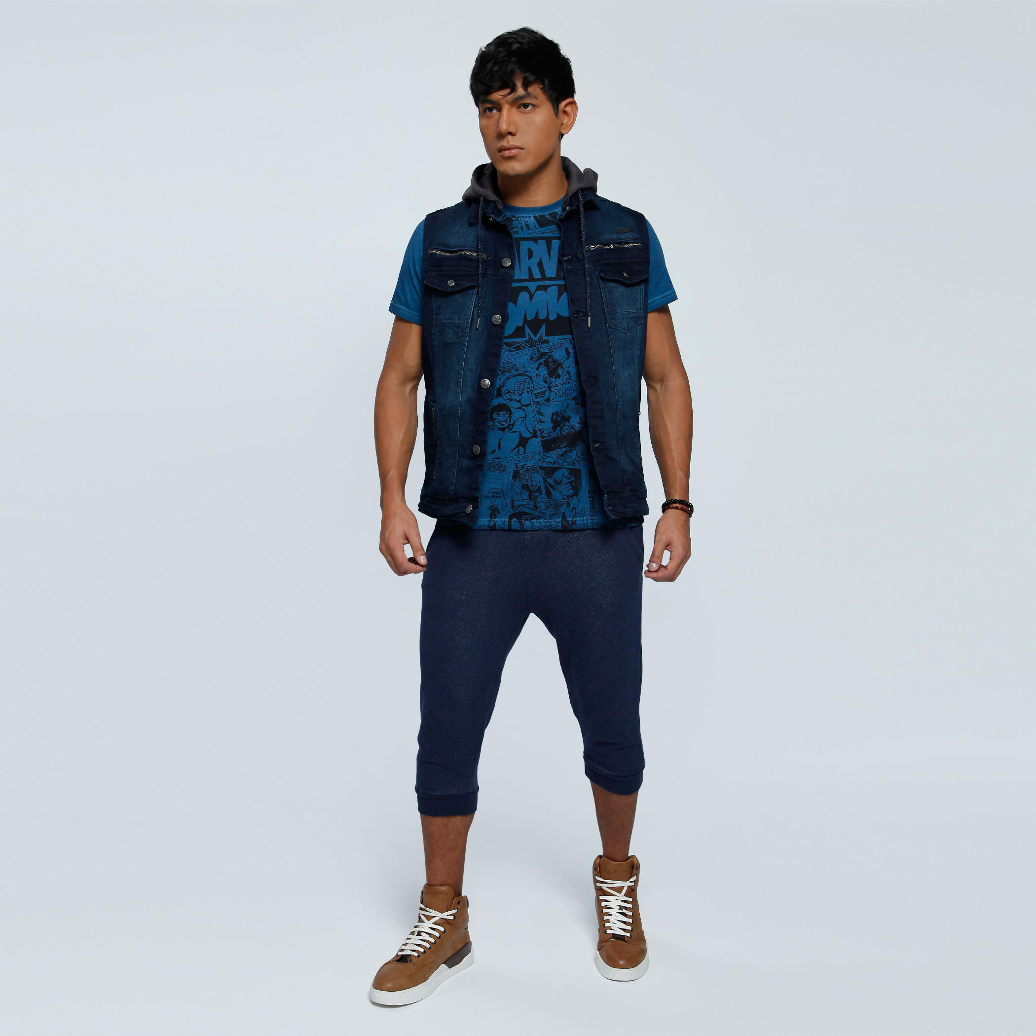 Marvel Printed T-Shirt with Crew Neck and Short Sleeves-men-clothing-tshirtsandpolos-tshirts-image-5