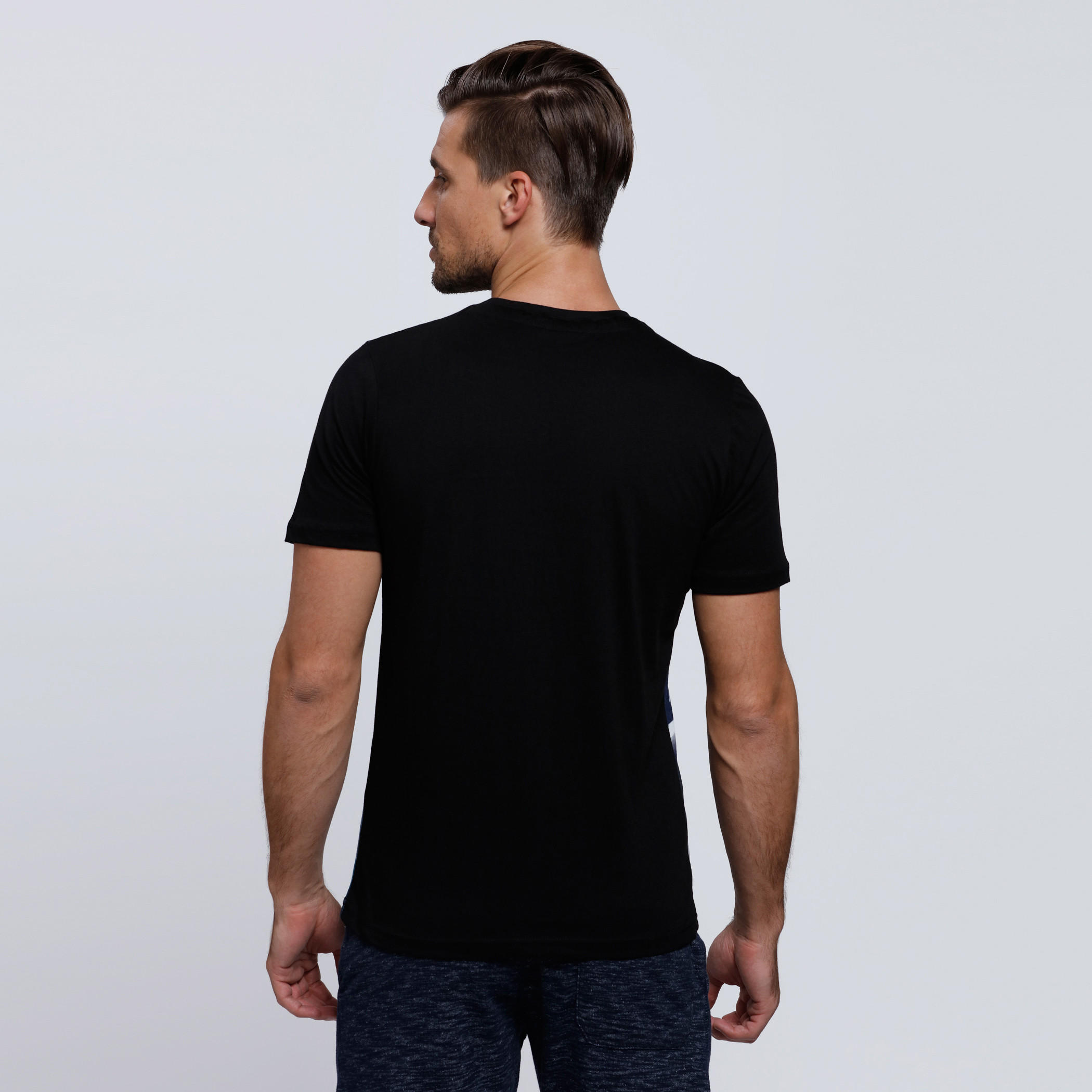 Printed Short Sleeves T-Shirt with Crew Neck-men-clothing-tshirtsandpolos-tshirts-image-2
