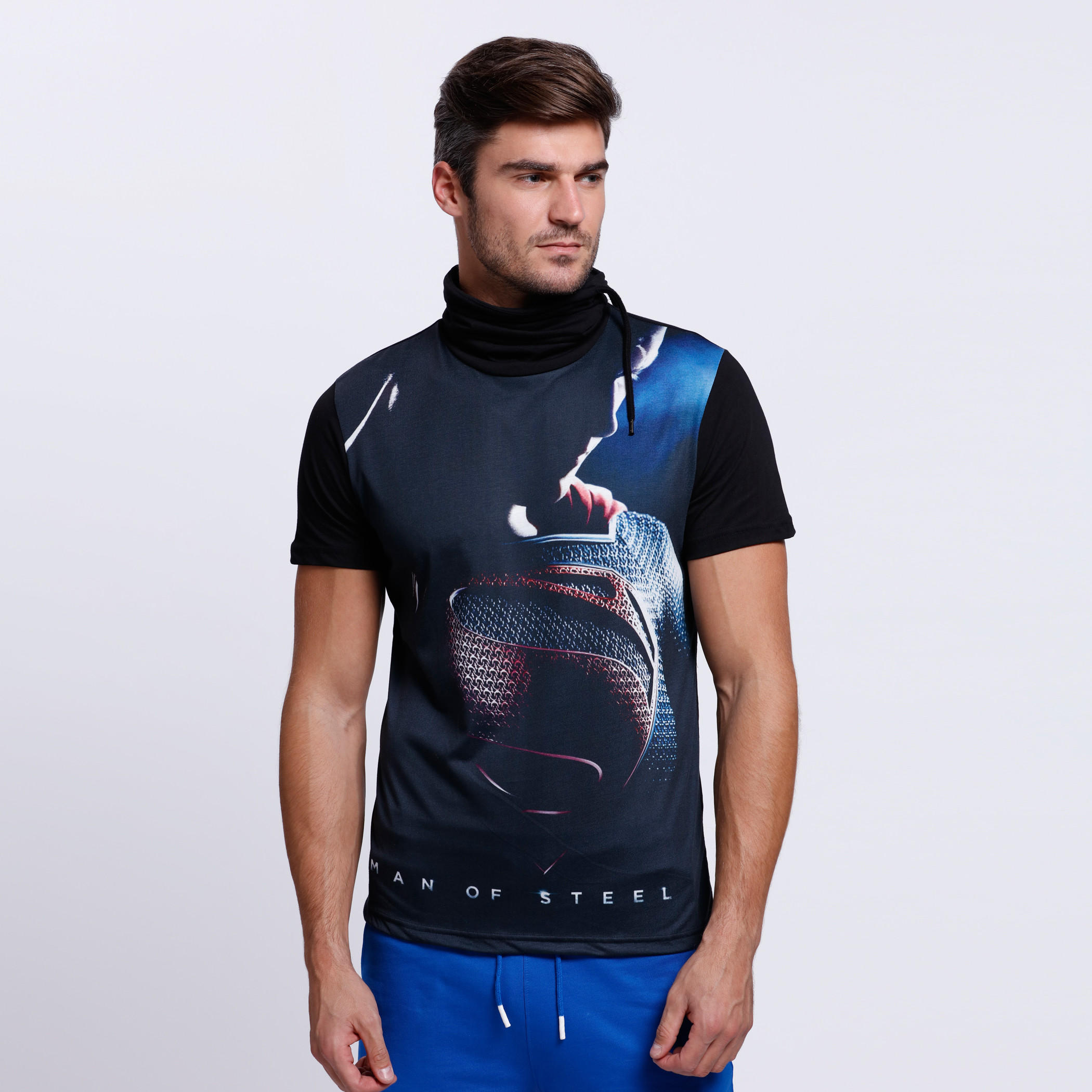 Superman Printed Turtle Neck T-Shirt-men-clothing-tshirtsandpolos-tshirts-image-5