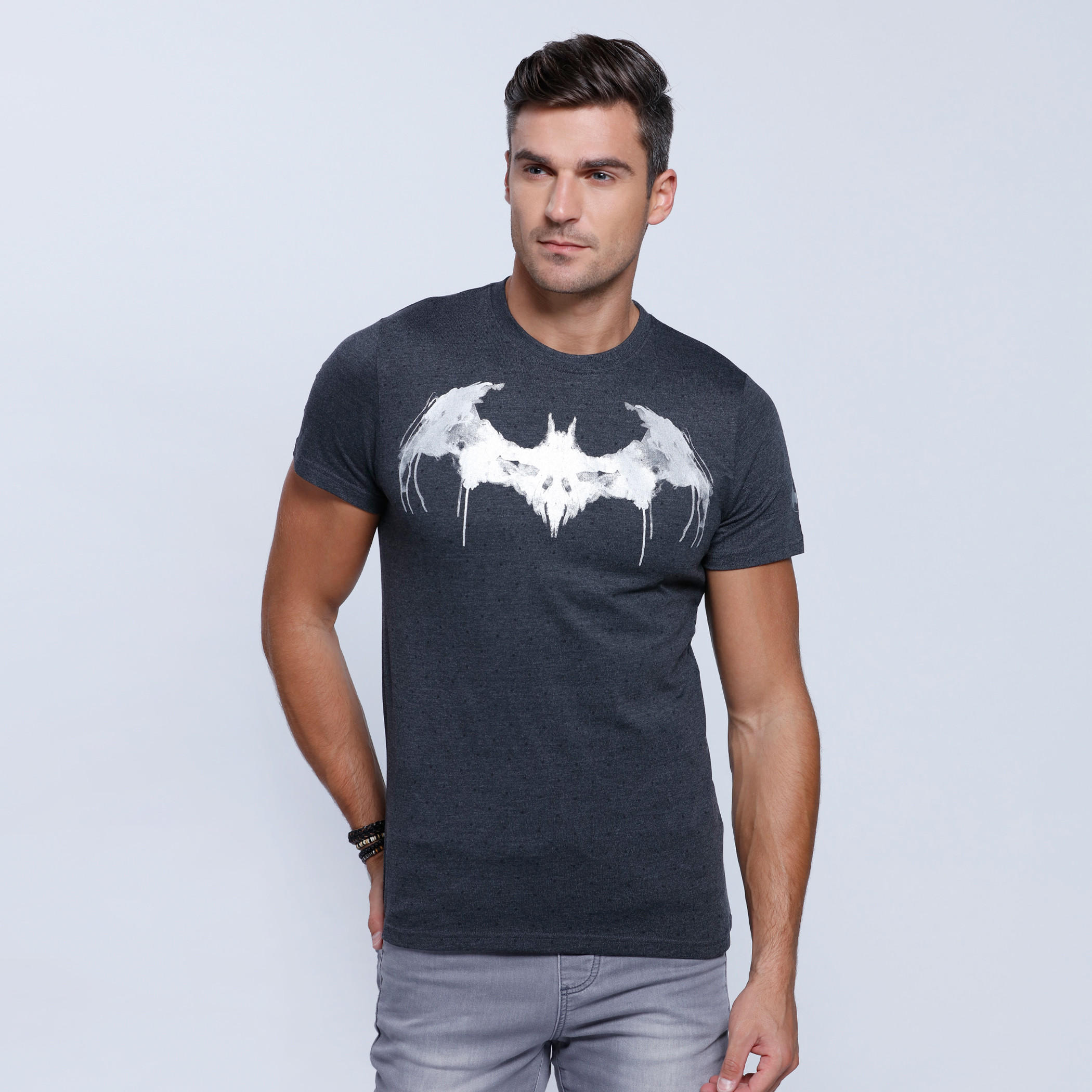 Printed Short Sleeves T-Shirt with Round Neckline-men-clothing-tshirtsandpolos-tshirts-image-1