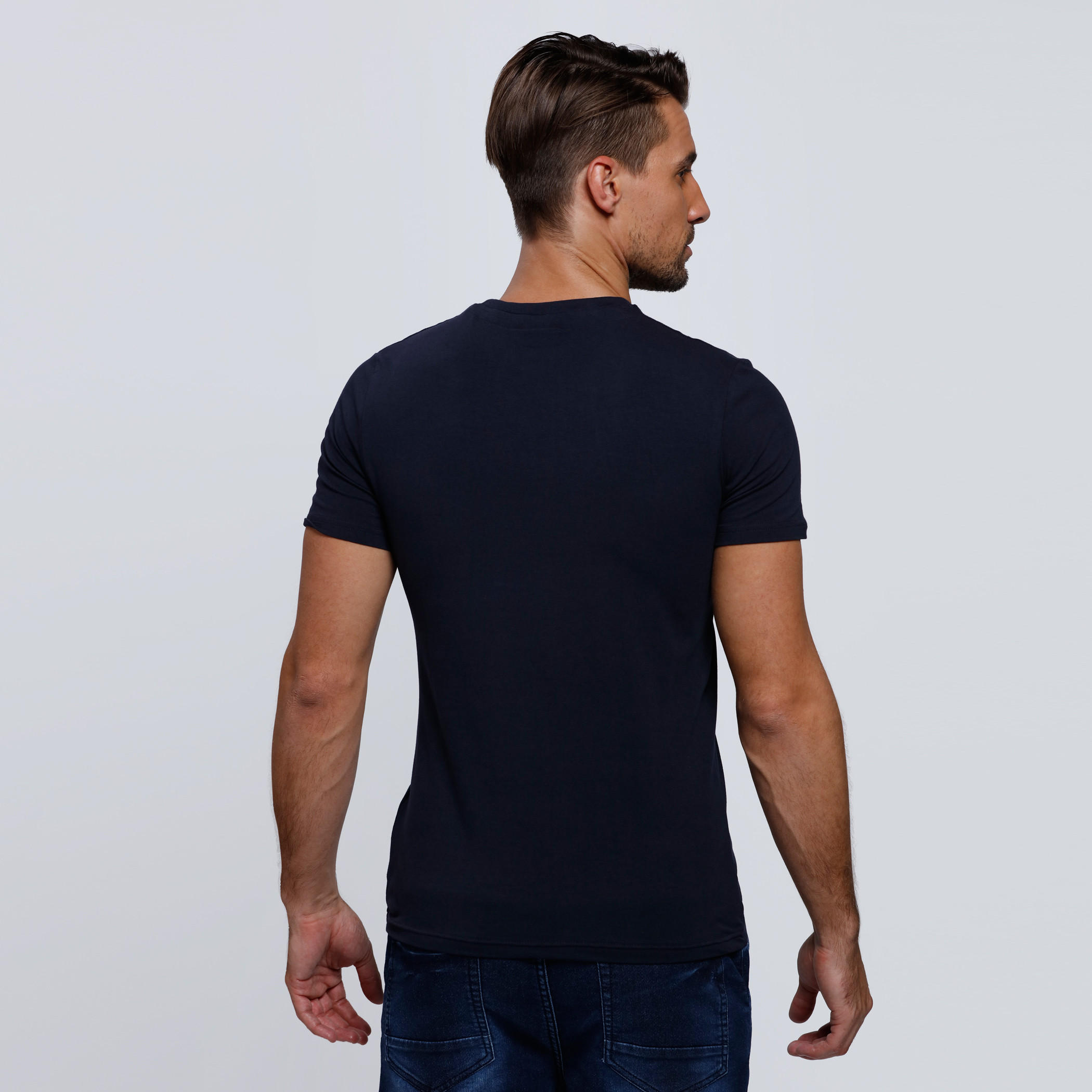 Jonny Bravo Printed Round Neck T-Shirt with Short Sleeves-men-clothing-tshirtsandpolos-tshirts-image-2
