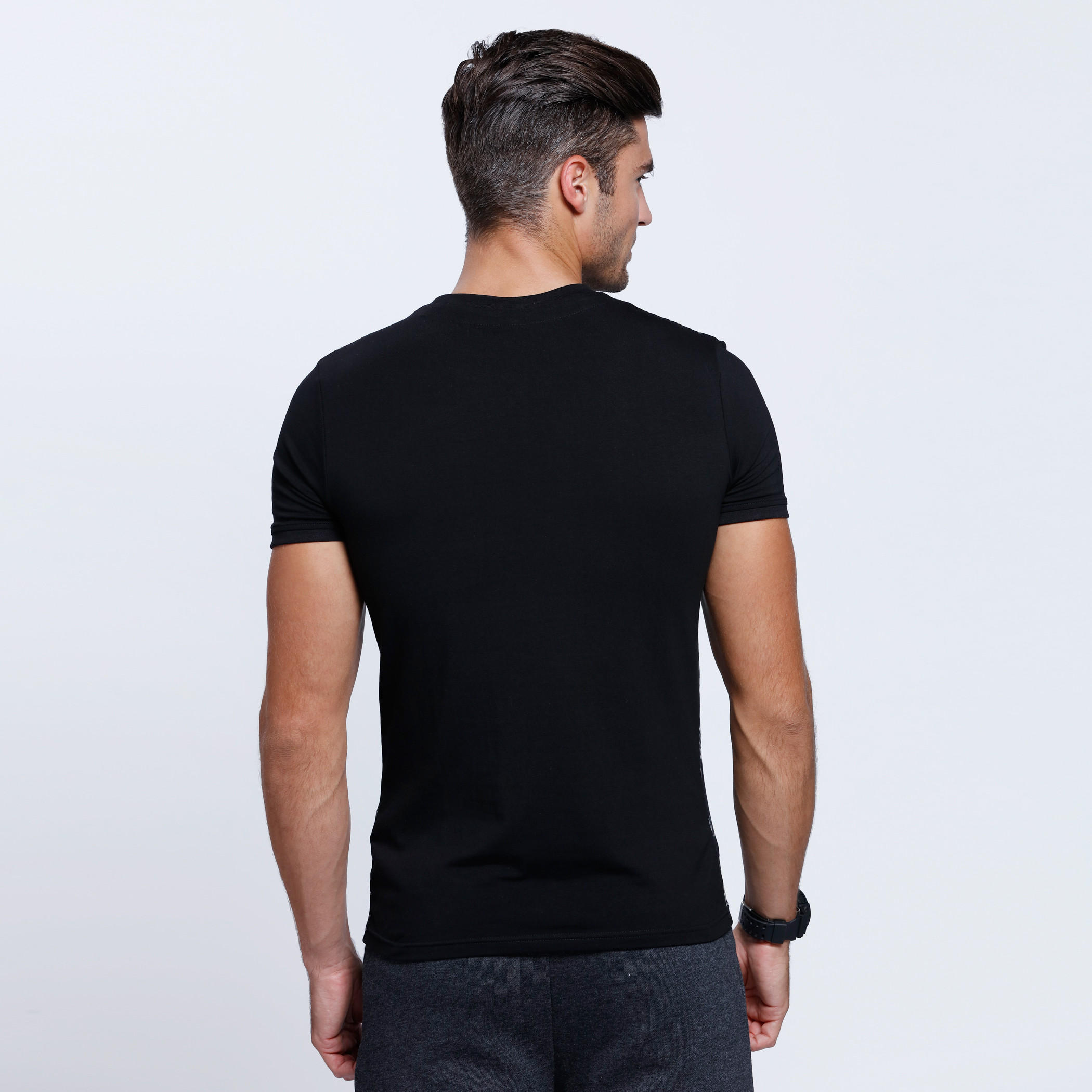 Smiley World Printed Short Sleeves T-Shirt with Round Neck-men-clothing-tshirtsandpolos-tshirts-image-2