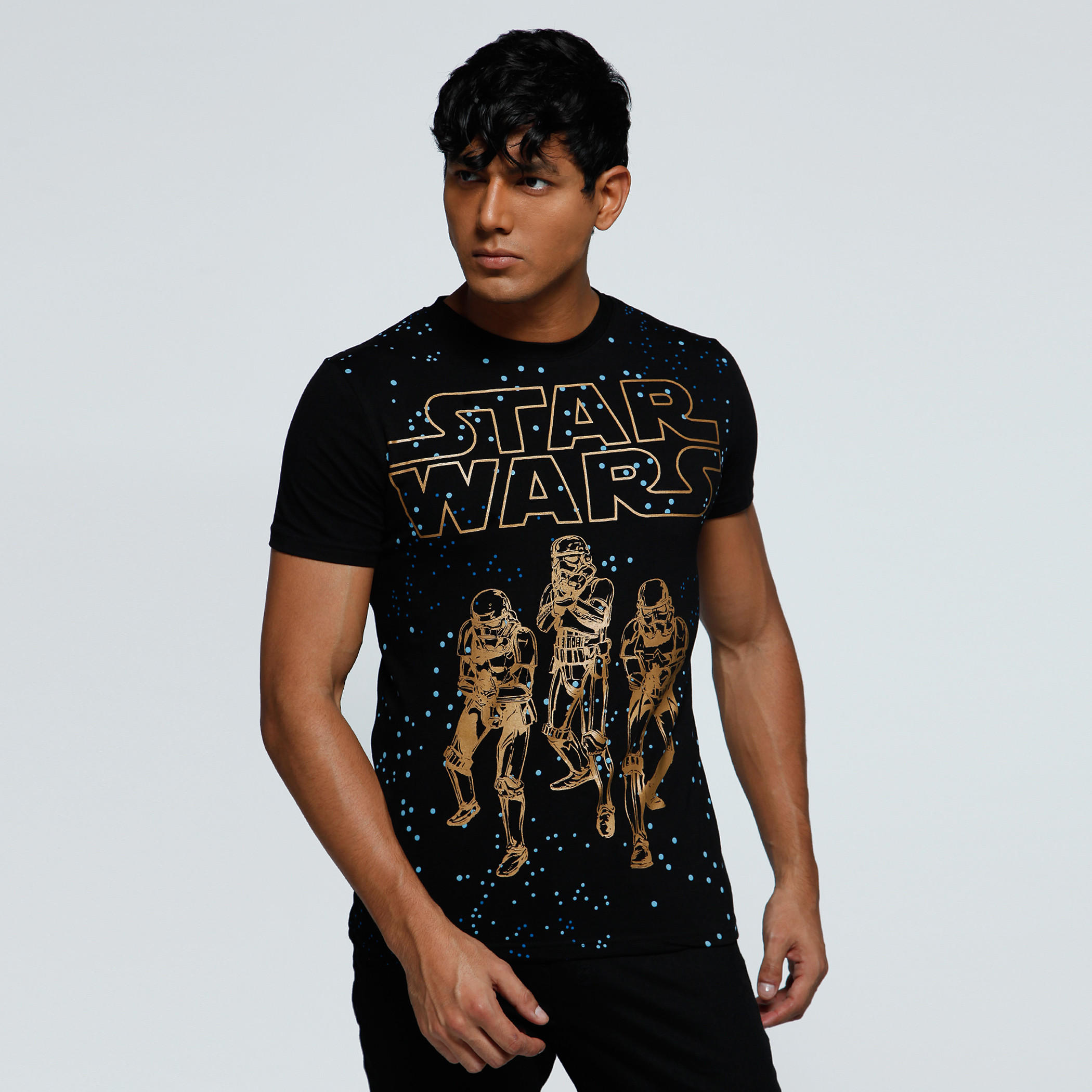Printed T-Shirt with Crew Neck and Short Sleeves-men-clothing-tshirtsandpolos-tshirts-image-1
