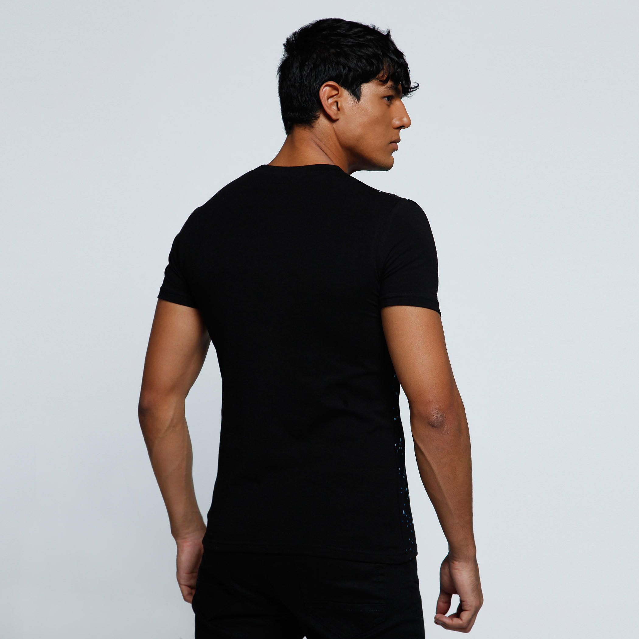 Printed T-Shirt with Crew Neck and Short Sleeves-men-clothing-tshirtsandpolos-tshirts-image-2