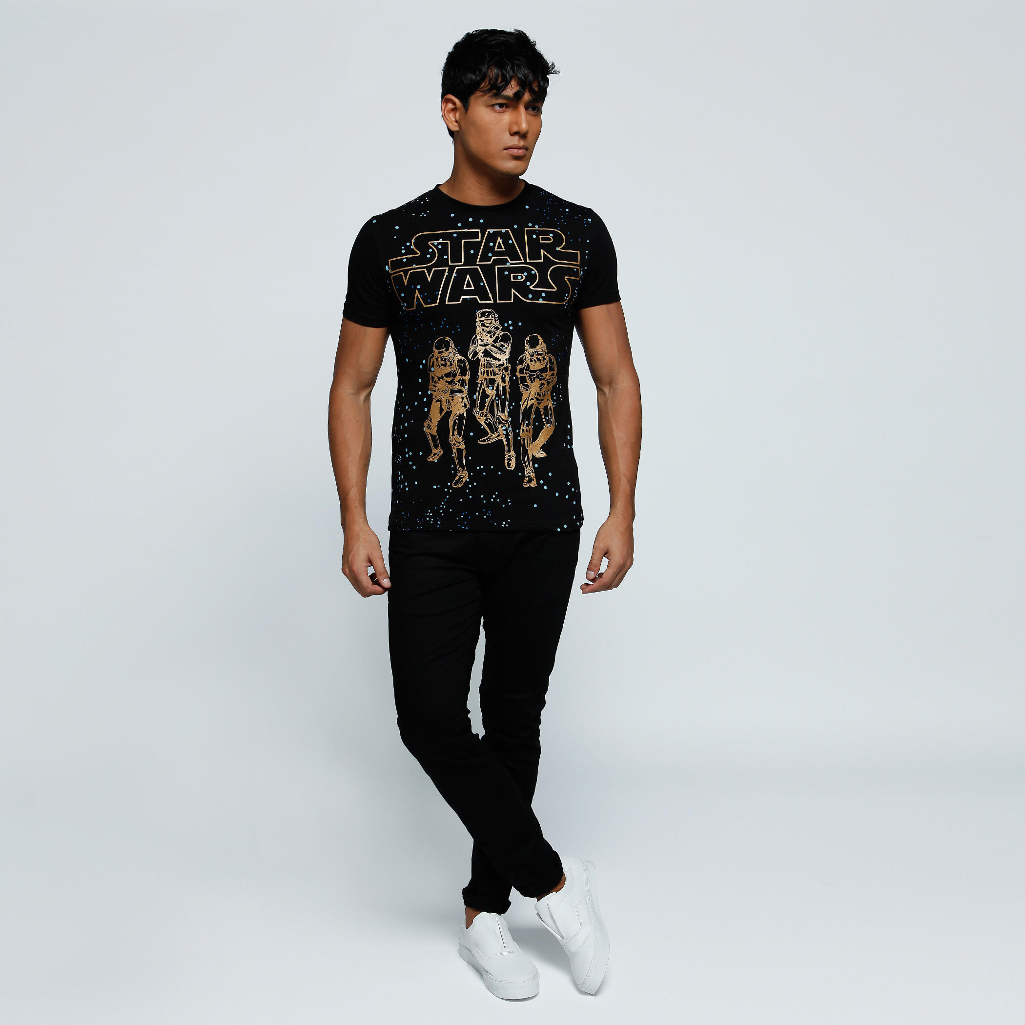Printed T-Shirt with Crew Neck and Short Sleeves-men-clothing-tshirtsandpolos-tshirts-image-5