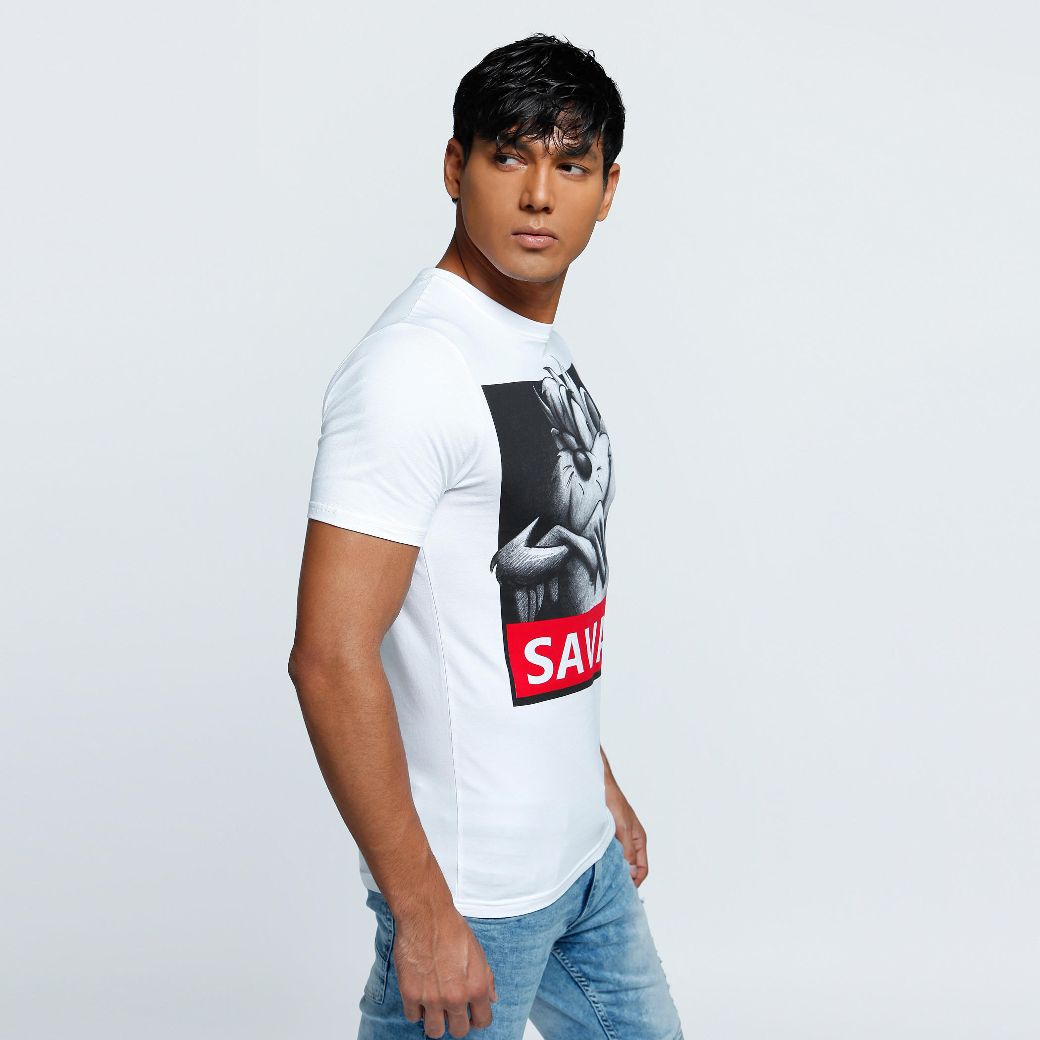 Printed T-Shirt with Short Sleeves and Crew Neck-men-clothing-tshirtsandpolos-tshirts-image-3