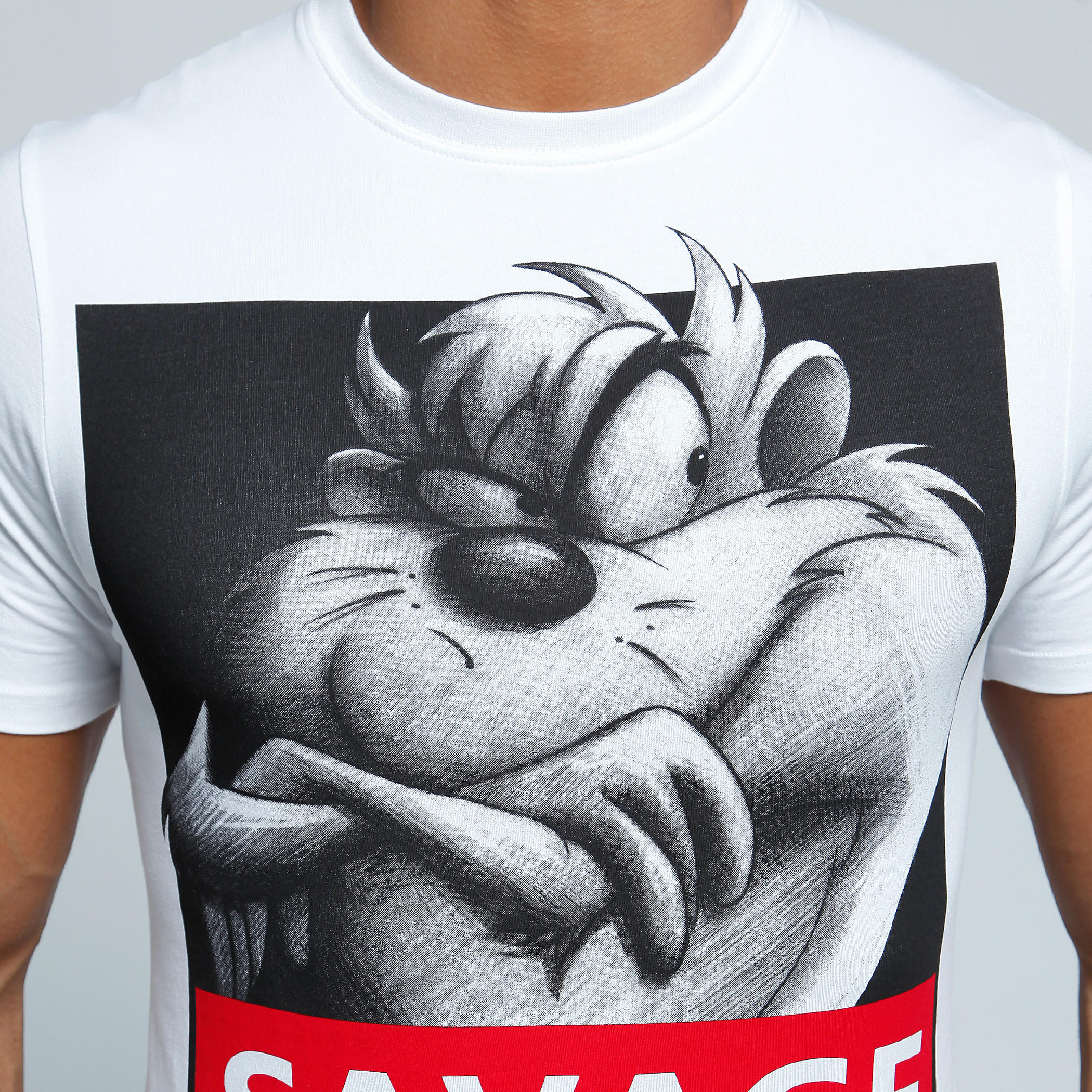 Printed T-Shirt with Short Sleeves and Crew Neck-men-clothing-tshirtsandpolos-tshirts-image-2