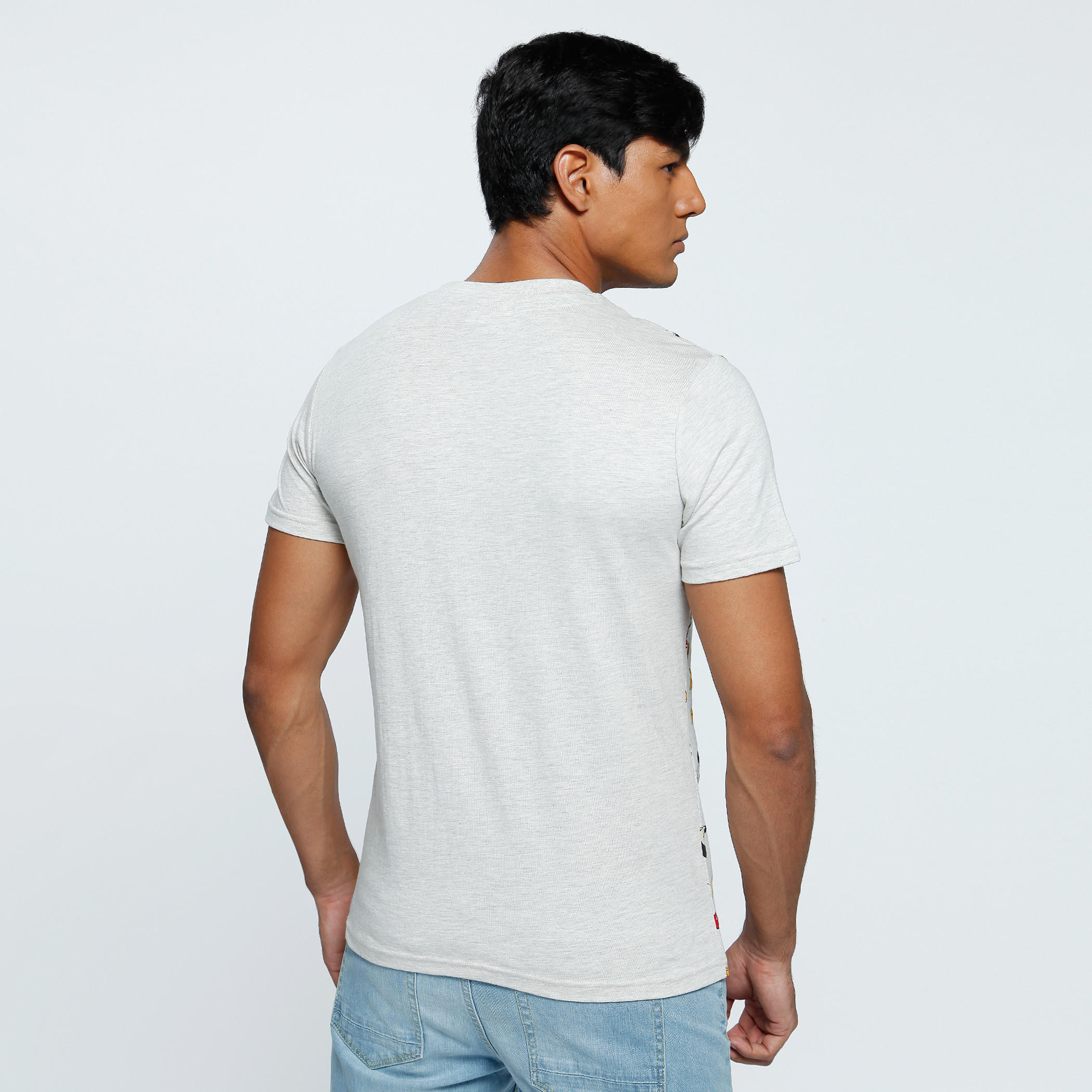 Printed T-Shirt with Crew Neck and Short Sleeves-men-clothing-tshirtsandpolos-tshirts-image-2