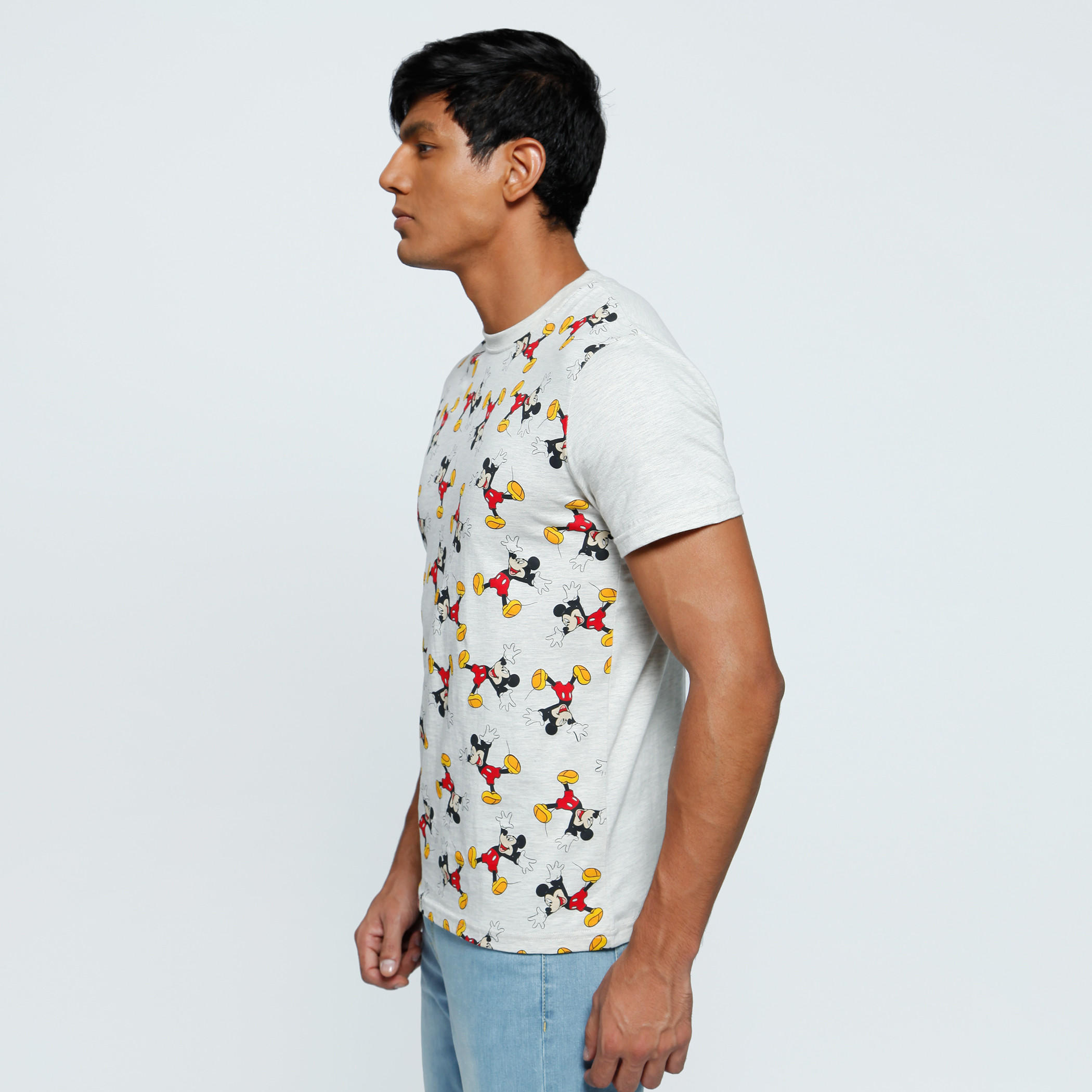 Printed T-Shirt with Crew Neck and Short Sleeves-men-clothing-tshirtsandpolos-tshirts-image-3