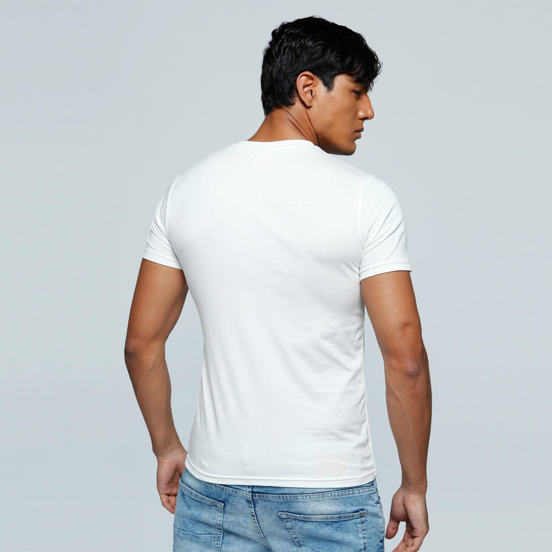 Printed T-Shirt with Crew Neck and Short Sleeves-men-clothing-tshirtsandpolos-tshirts-image-2