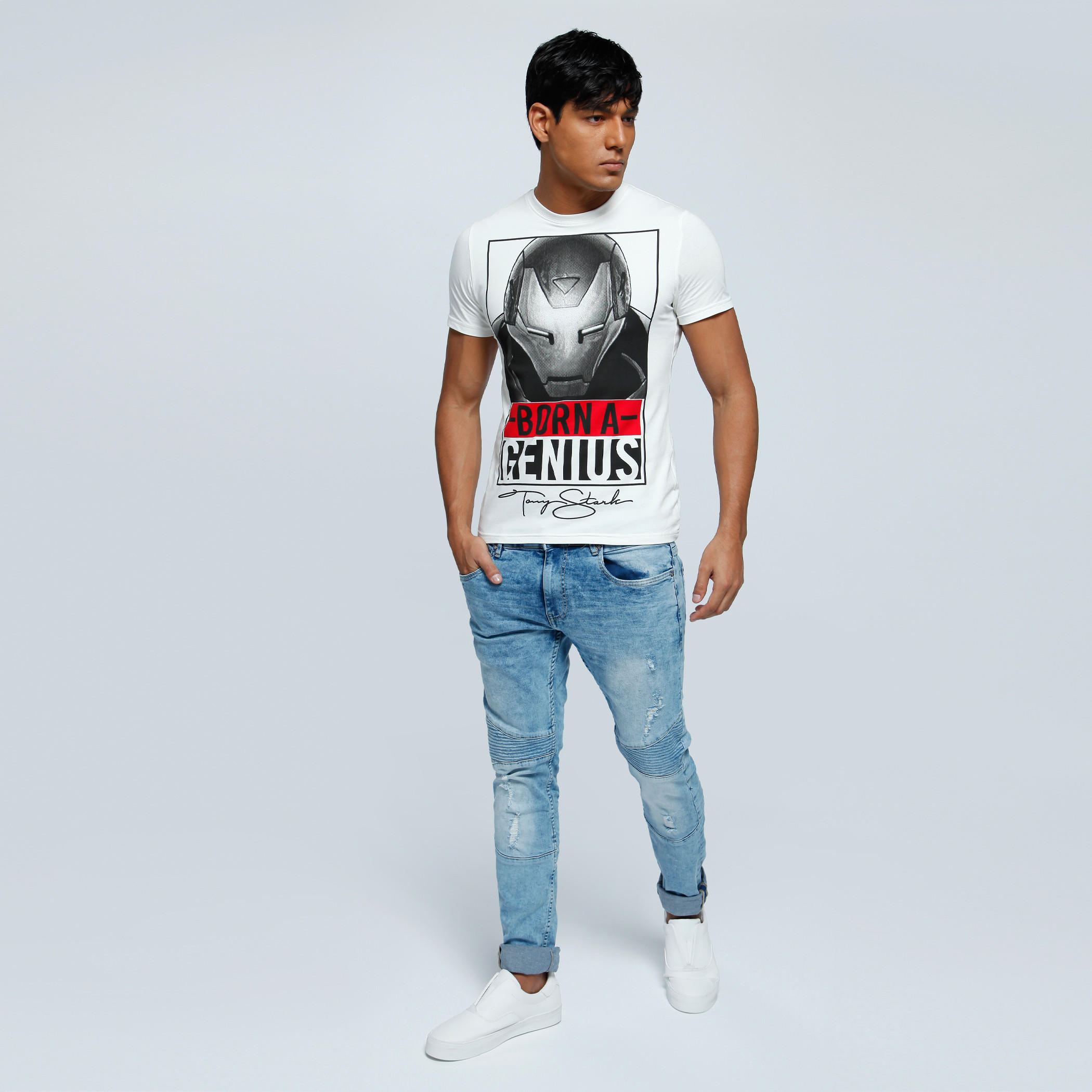 Printed T-Shirt with Crew Neck and Short Sleeves-men-clothing-tshirtsandpolos-tshirts-image-5