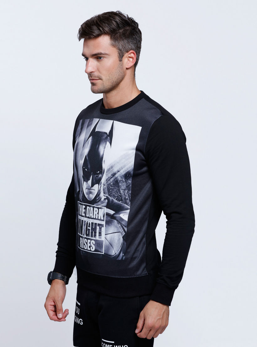Printed Long Sleeves Sweatshirt with Round Neck-men-winterwear-hoodiesandsweatshirts-image-3