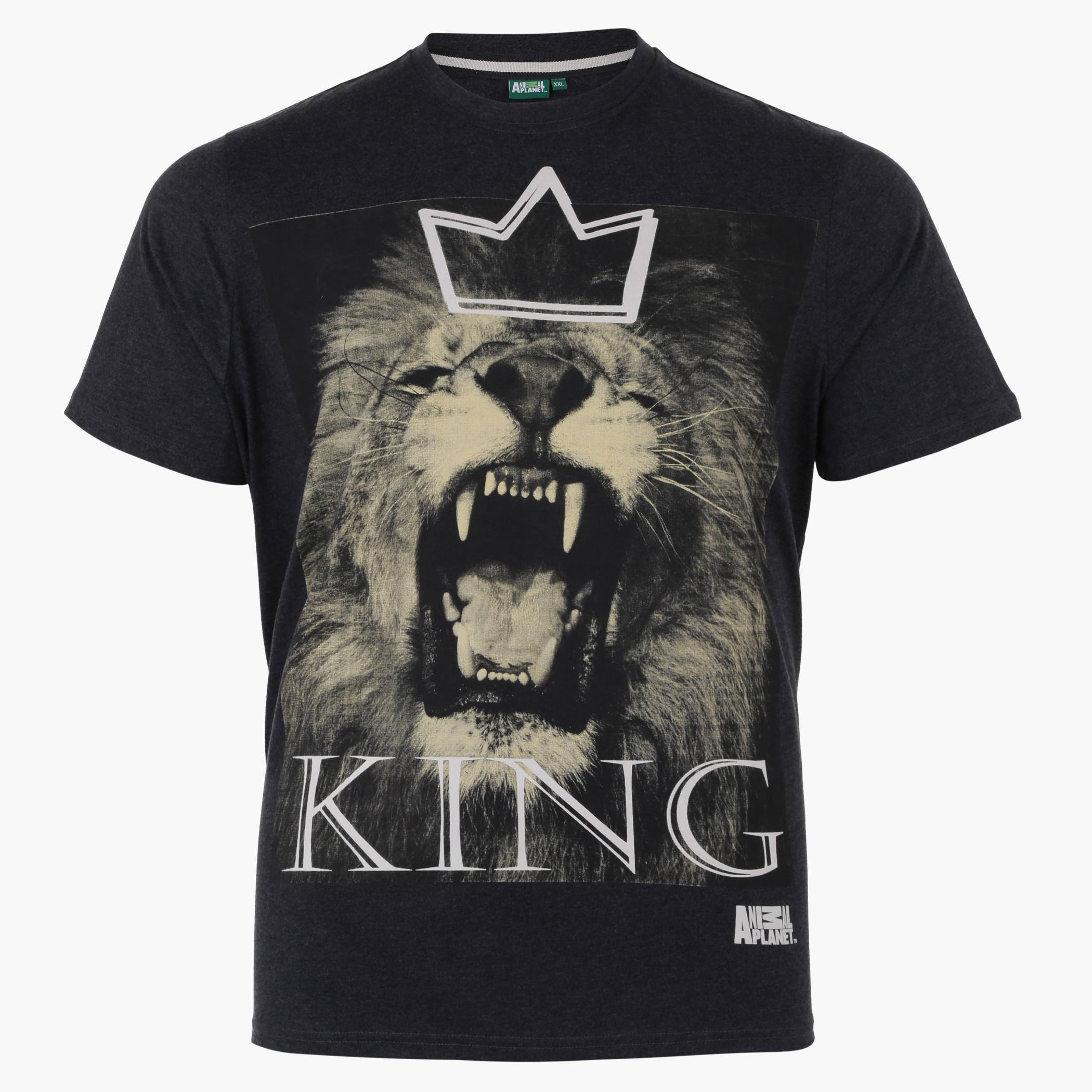 Printed T-shirt with Short Sleeves-men-clothing-tshirtsandpolos-tshirts-image-1
