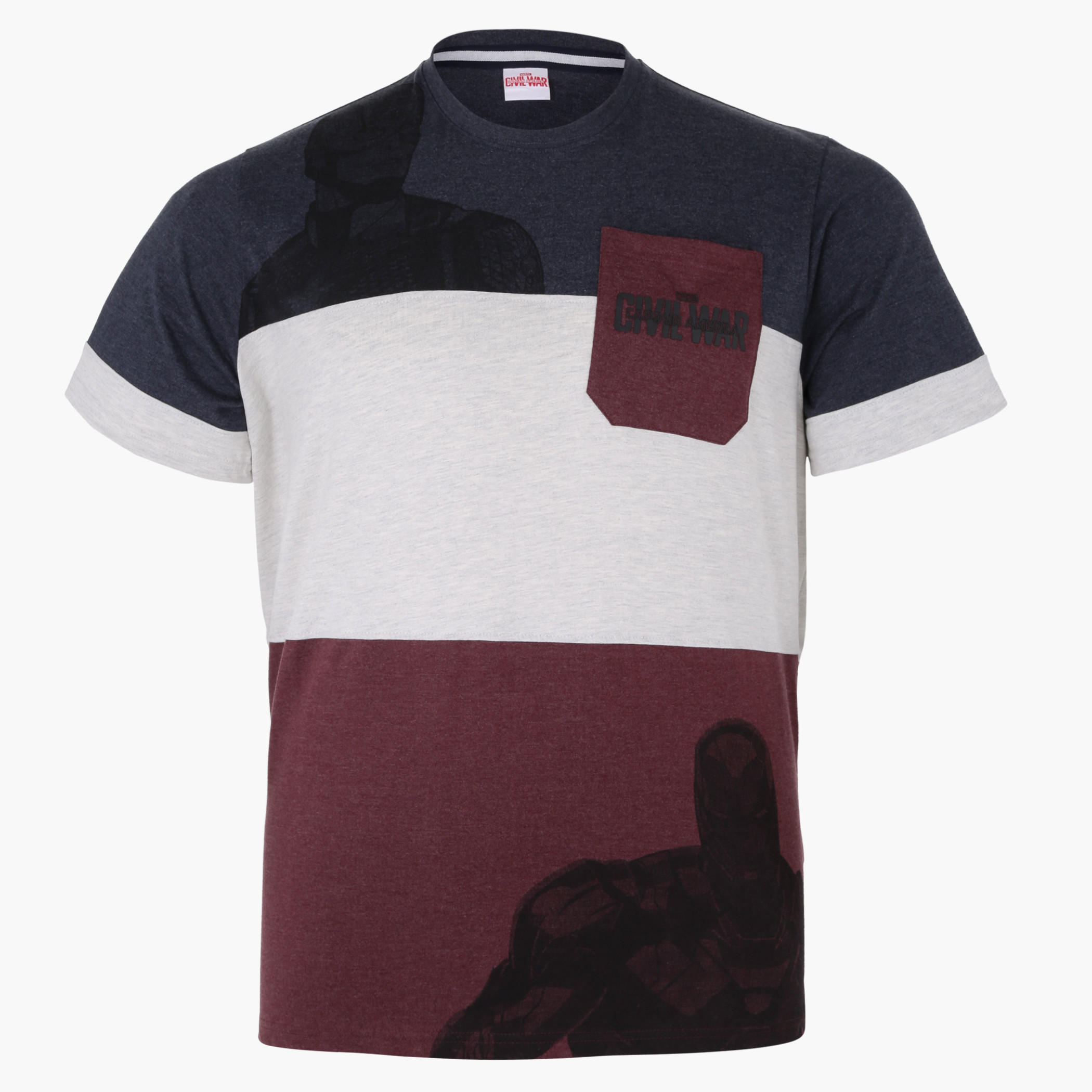 Printed T-shirt with Short Sleeves-men-clothing-tshirtsandpolos-tshirts-image-1
