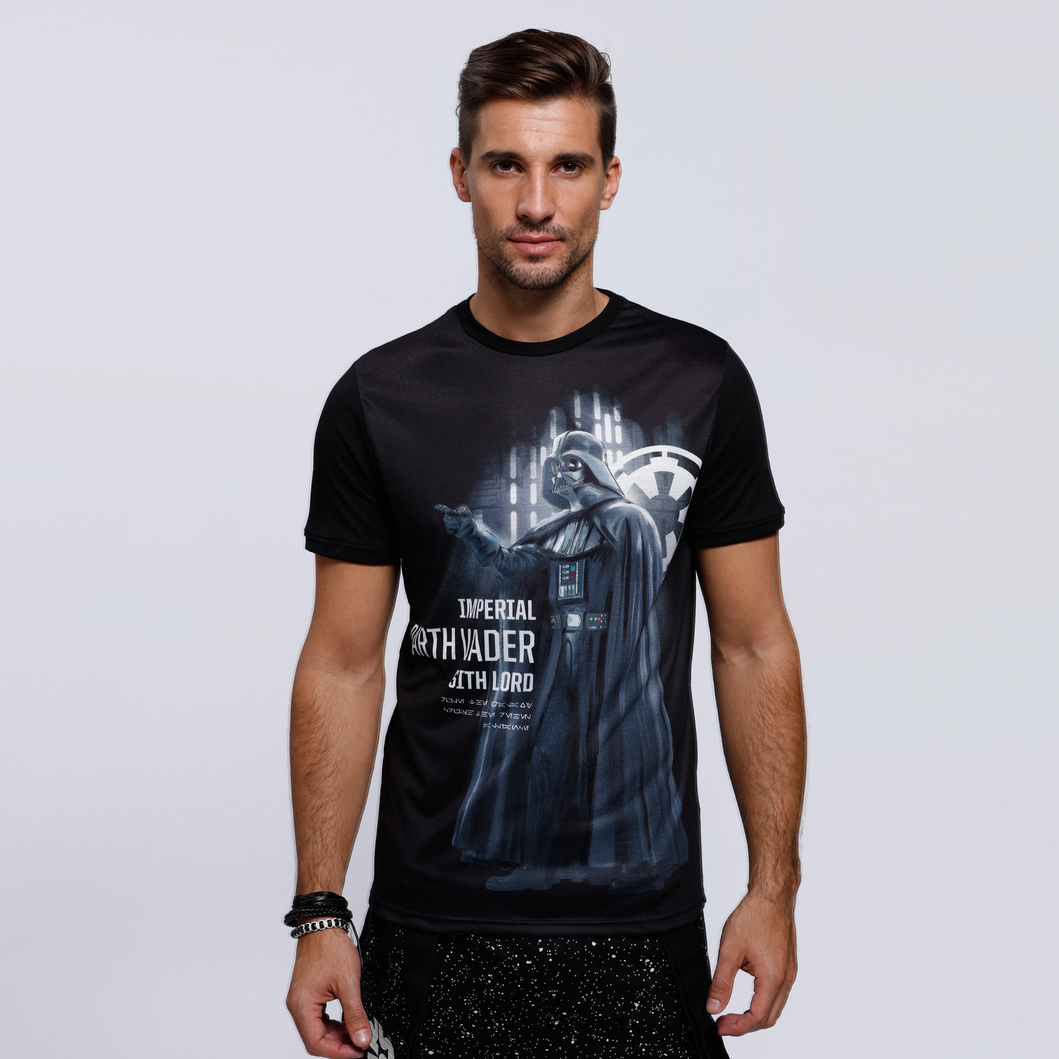 Star Wars Printed Round Neck T-Shirt with Short Sleeves-men-clothing-tshirtsandpolos-tshirts-image-1