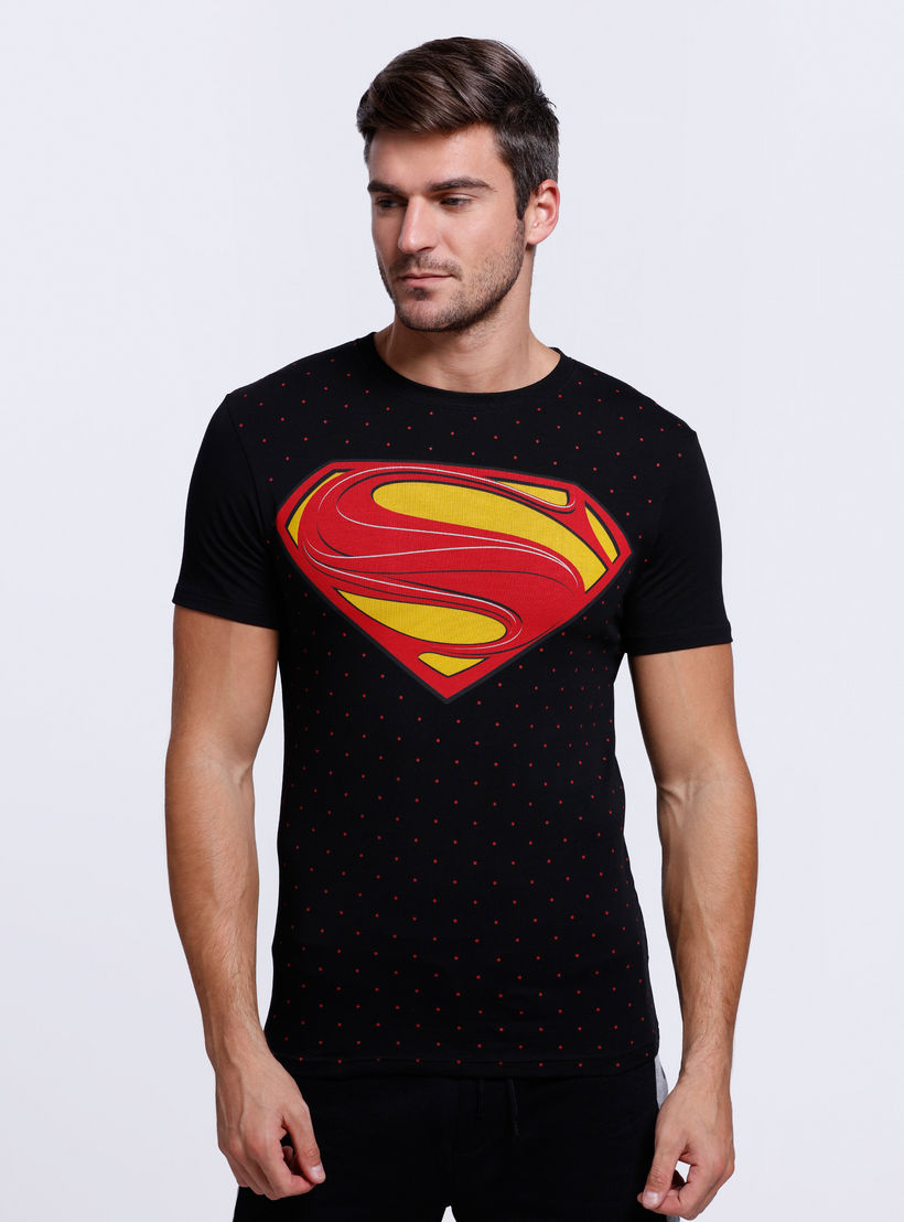 Superman Printed Short Sleeves T-Shirt-men-clothing-tshirtsandpolos-tshirts-image-5