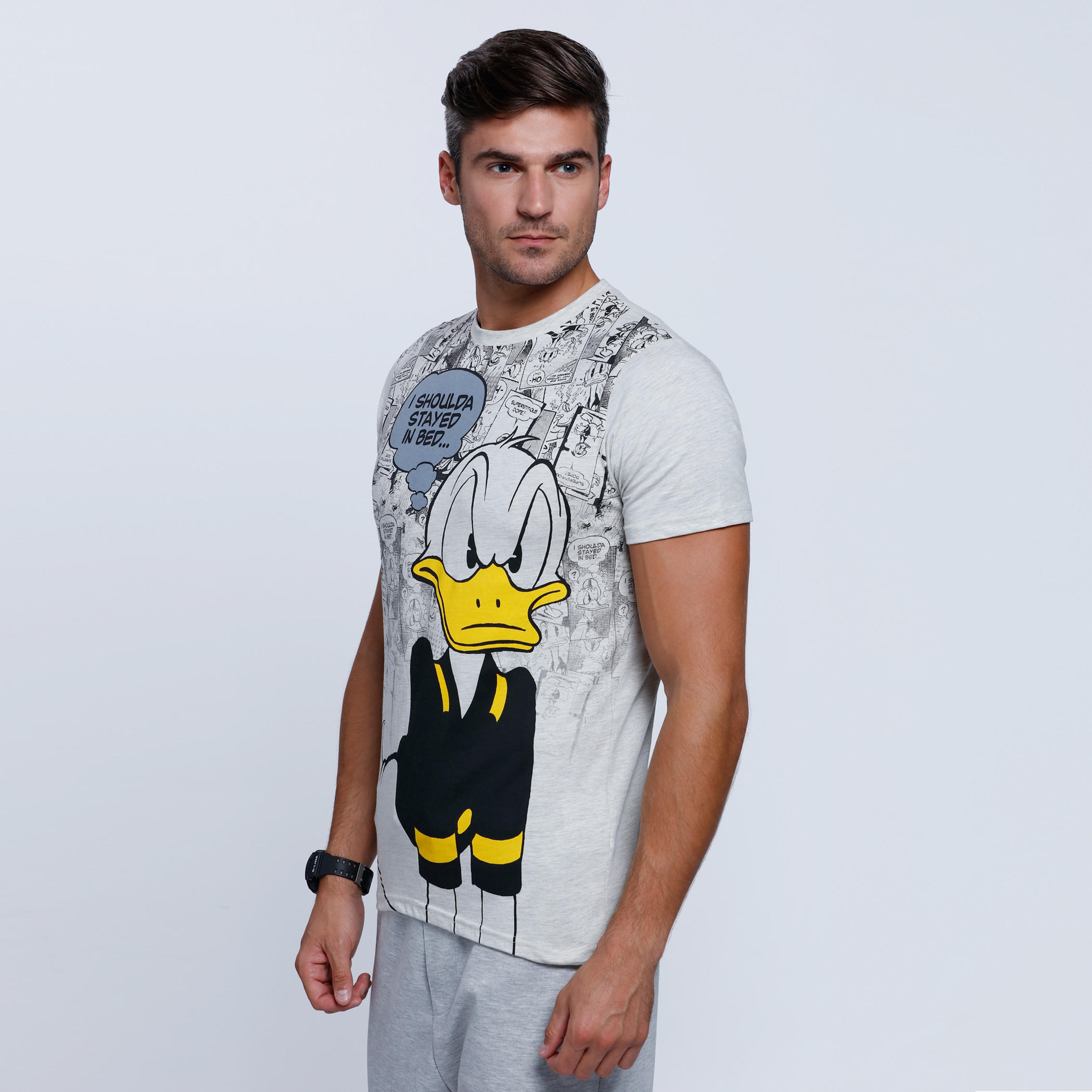 Printed T-Shirt with Round Neck and Short Sleeves-men-clothing-tshirtsandpolos-tshirts-image-3