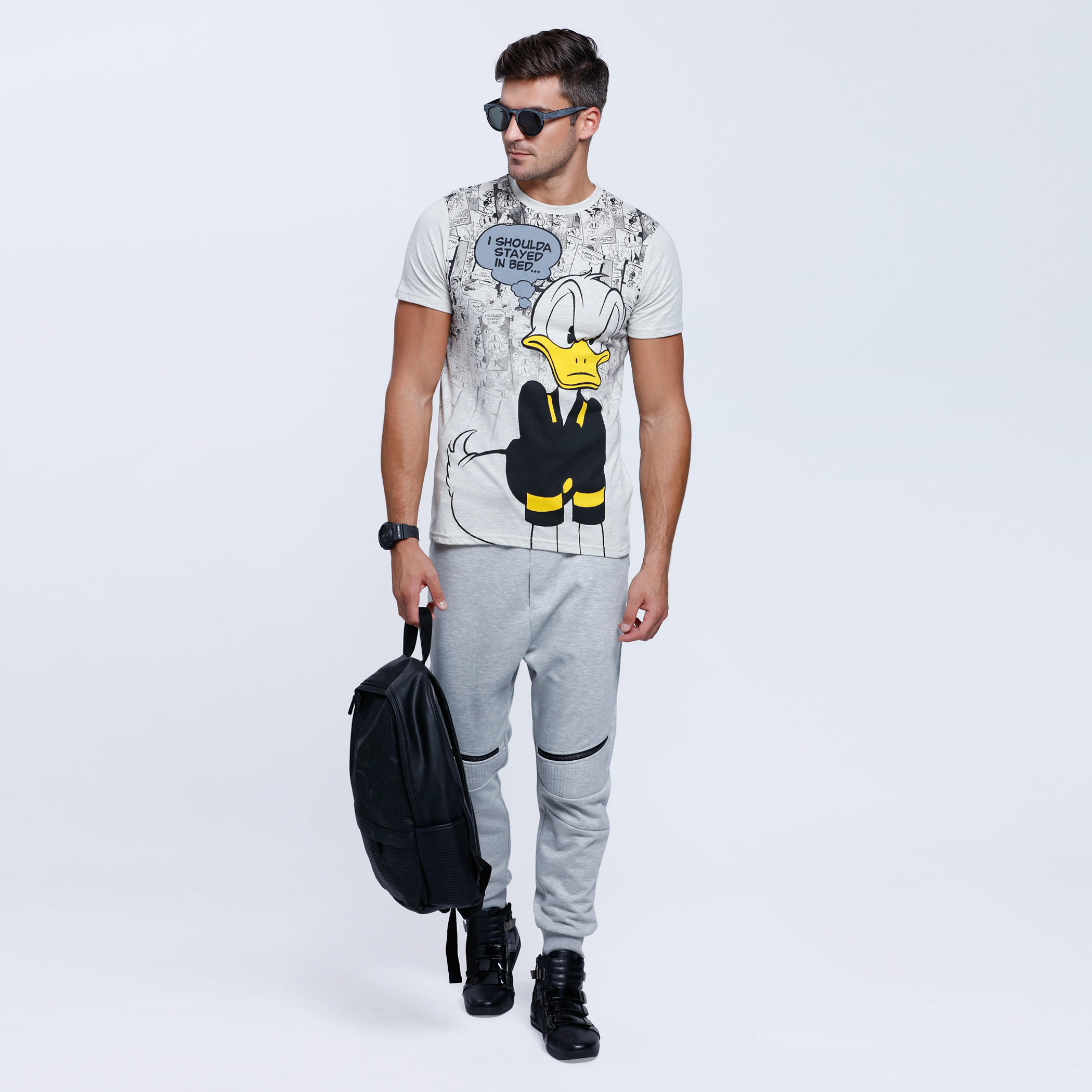Printed T-Shirt with Round Neck and Short Sleeves-men-clothing-tshirtsandpolos-tshirts-image-5