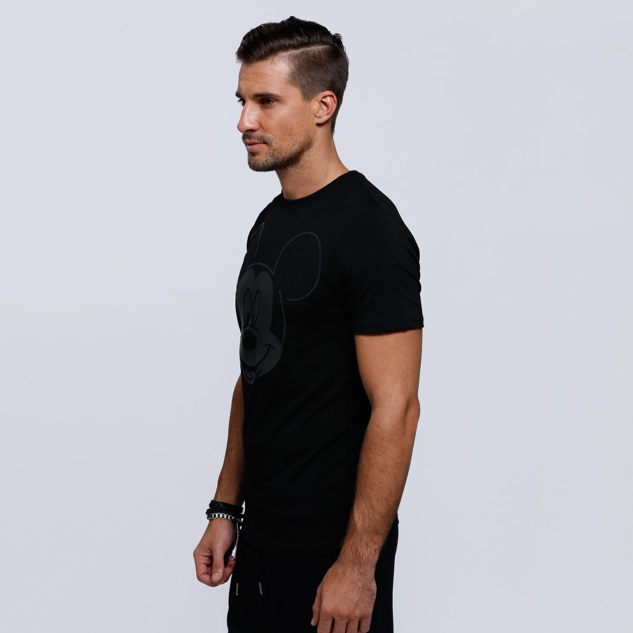 Mickey Mouse Printed Short Sleeves T-Shirt with Round Neck-men-clothing-tshirtsandpolos-tshirts-image-3