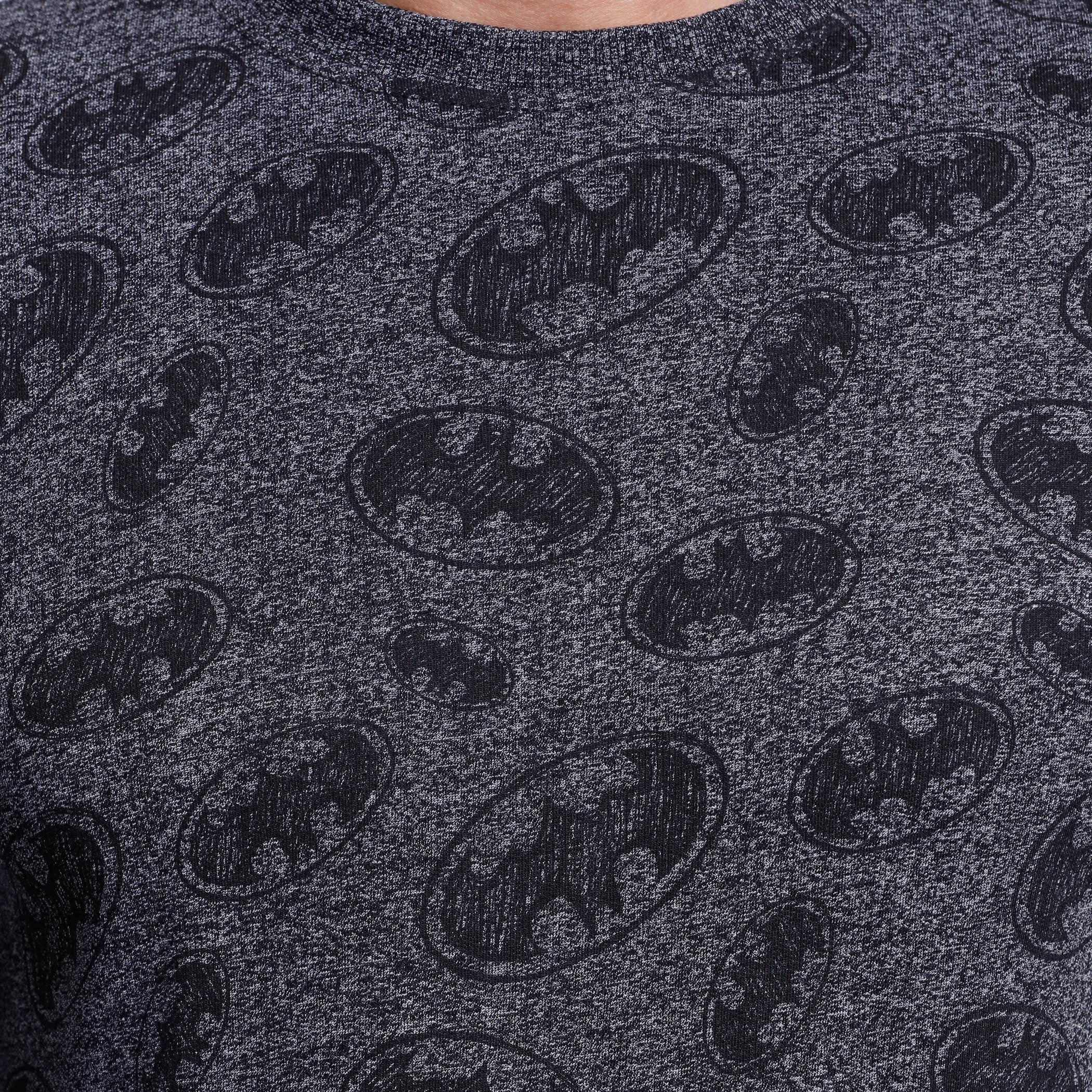 Batman Printed Long Sleeves Pullover-men-winterwear-hoodiesandsweatshirts-image-2