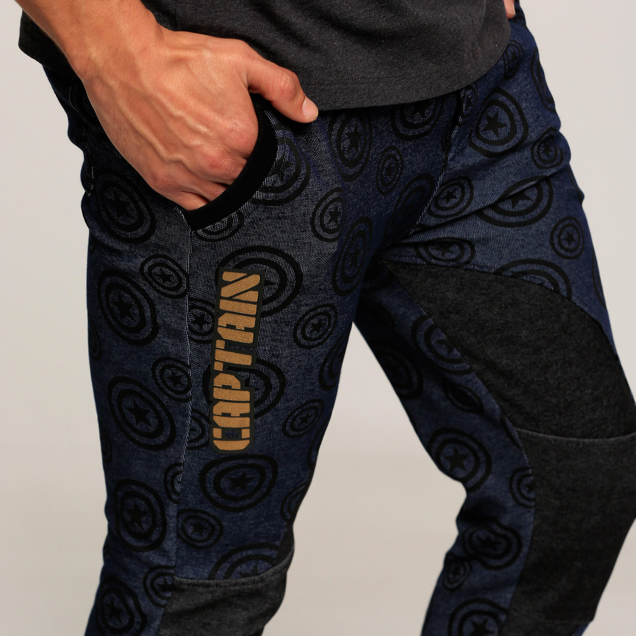 Captain America Printed Full Length Jog Pants-men-clothing-bottoms-joggers-image-4