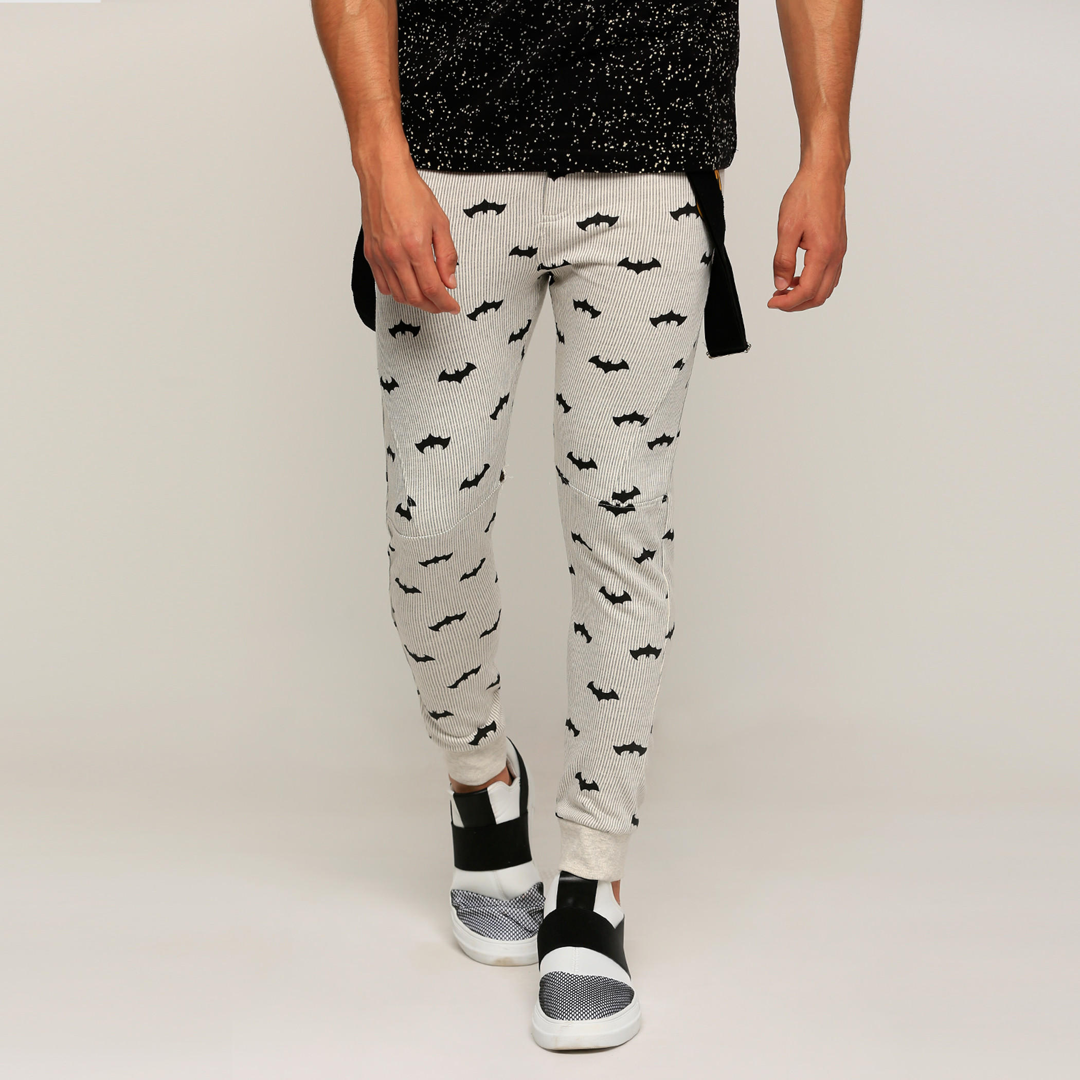 بنطال رياضي طويل بطبعات باتمان-men-clothing-bottoms-joggers-image-5