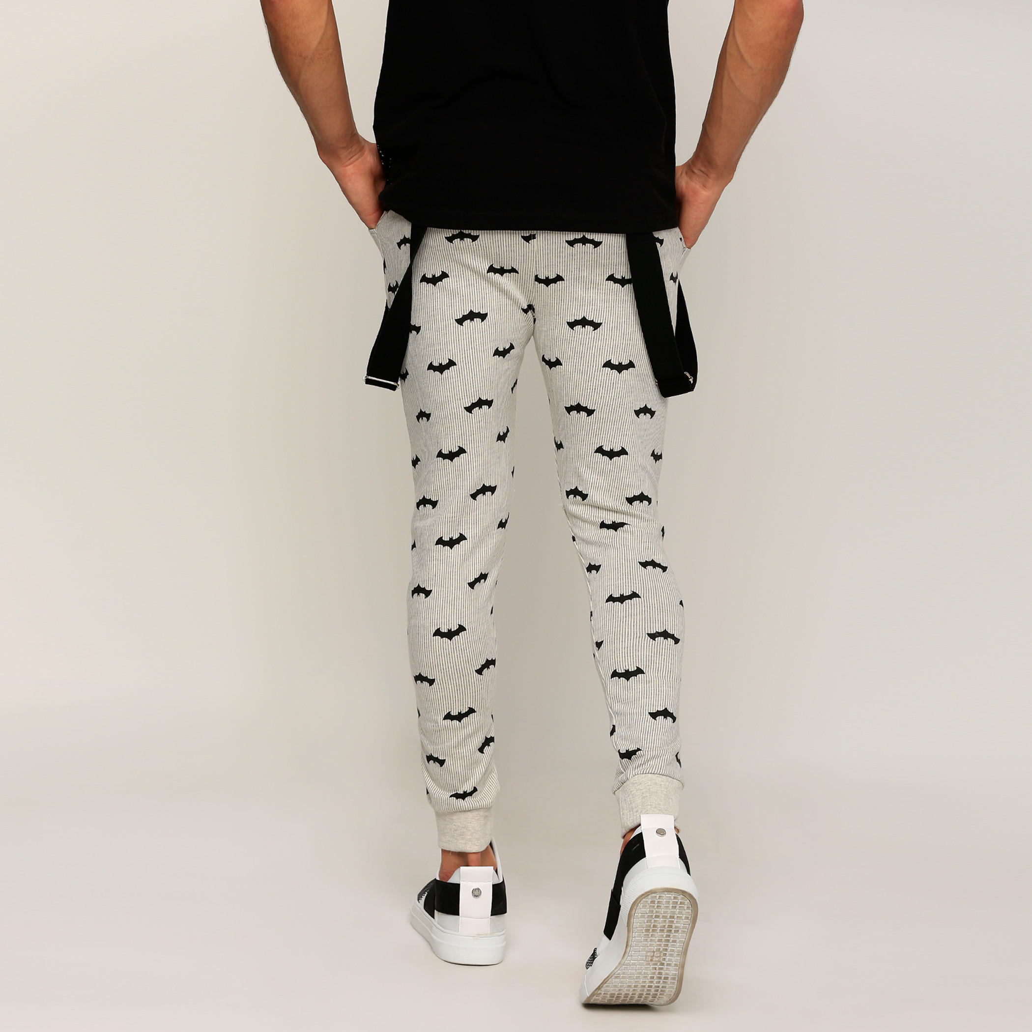 بنطال رياضي طويل بطبعات باتمان-men-clothing-bottoms-joggers-image-4