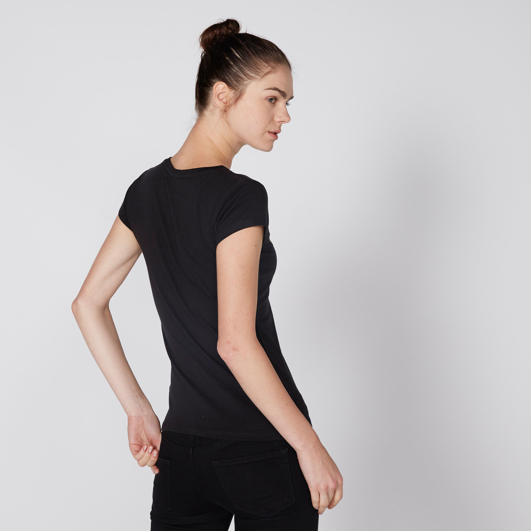 Batman Embellished T-Shirt with Cap Sleeves-women-clothing-tshirts-image-3