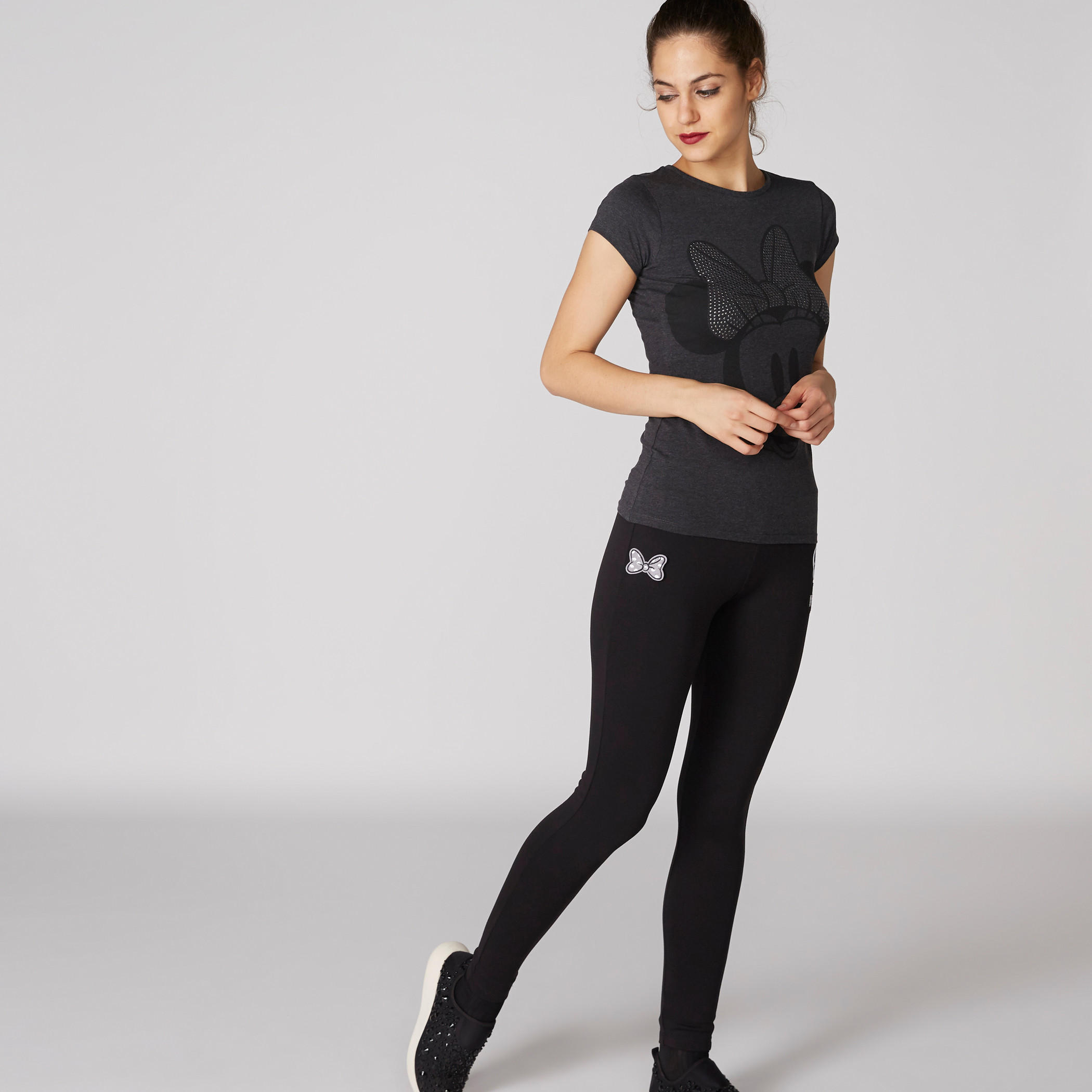 ليقنز بطبعات ميني ماوس بخصر مطاطي-women-clothing-bottoms-leggings-image-1
