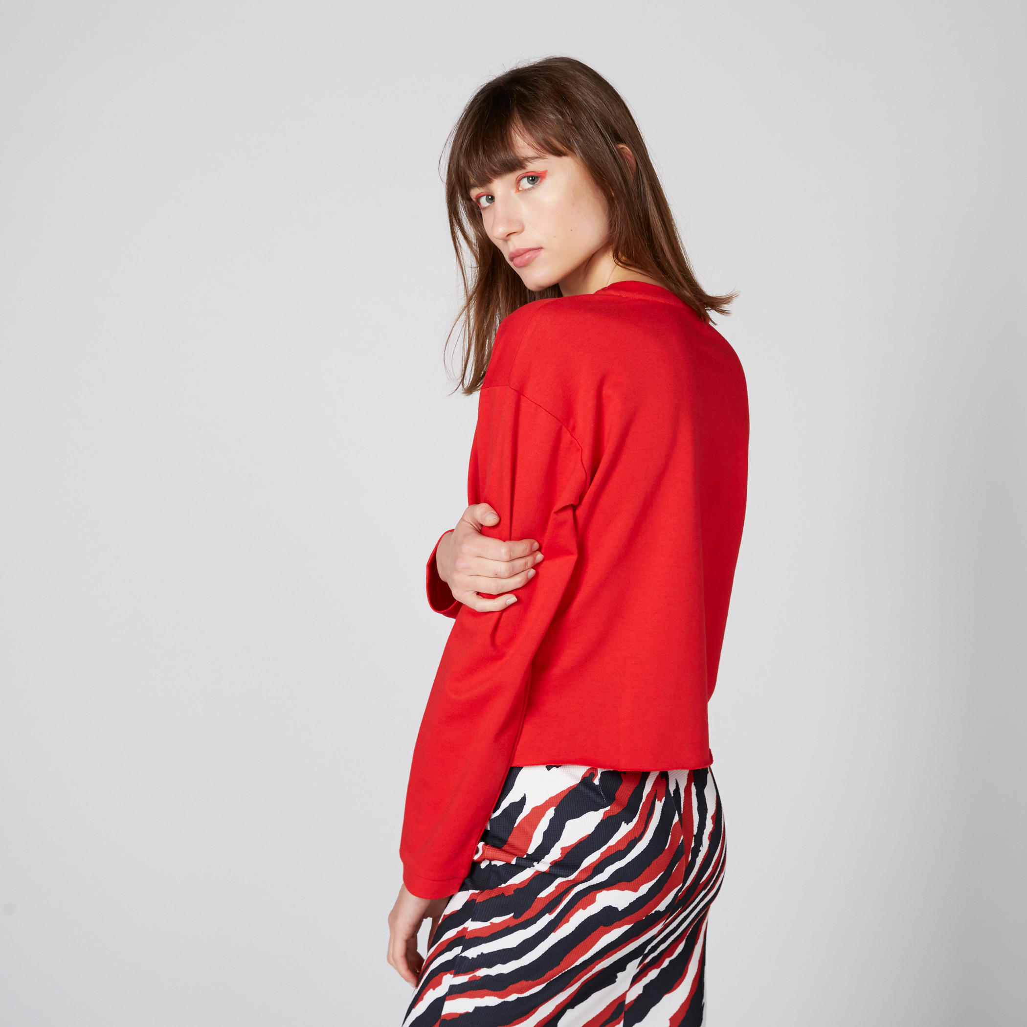 تيشيرت بأكمام طويلة وطبعة ميني ماوس-women-clothing-tshirts-image-2