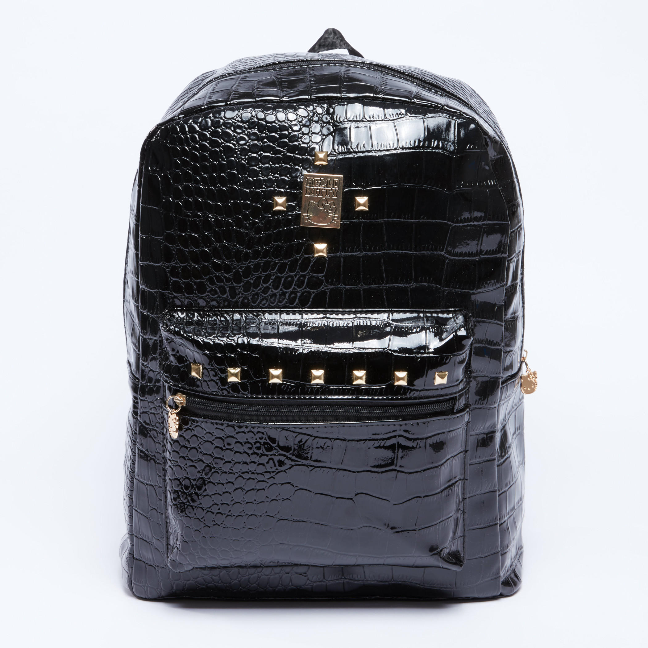 Hello Kitty Textured Backpack with Zip Closure and Adjustable Straps-women-bagsandwallets-handbags-image-1