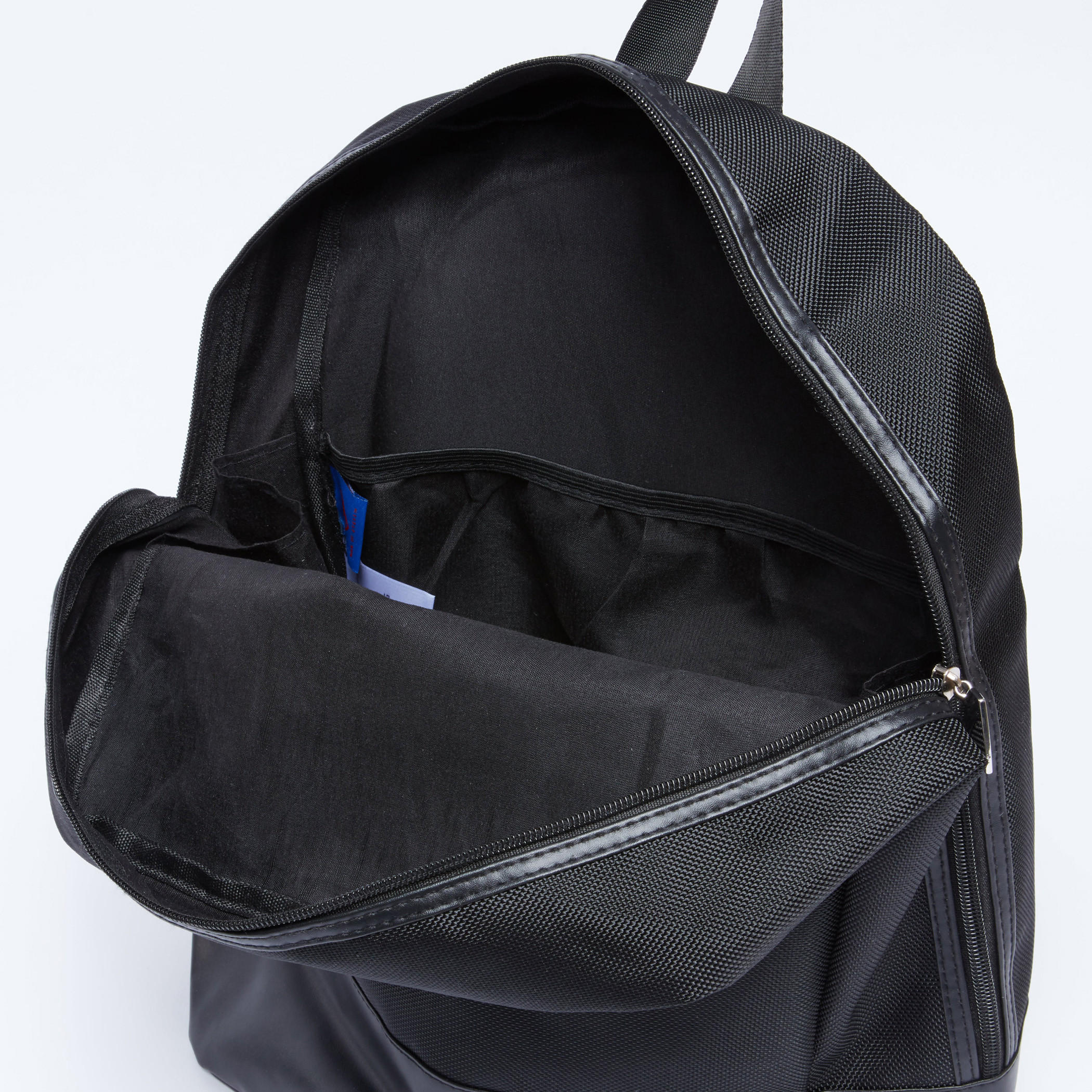 Superman Textured Backpack with Zip Closure and Adjustable Straps-men-bags-image-5