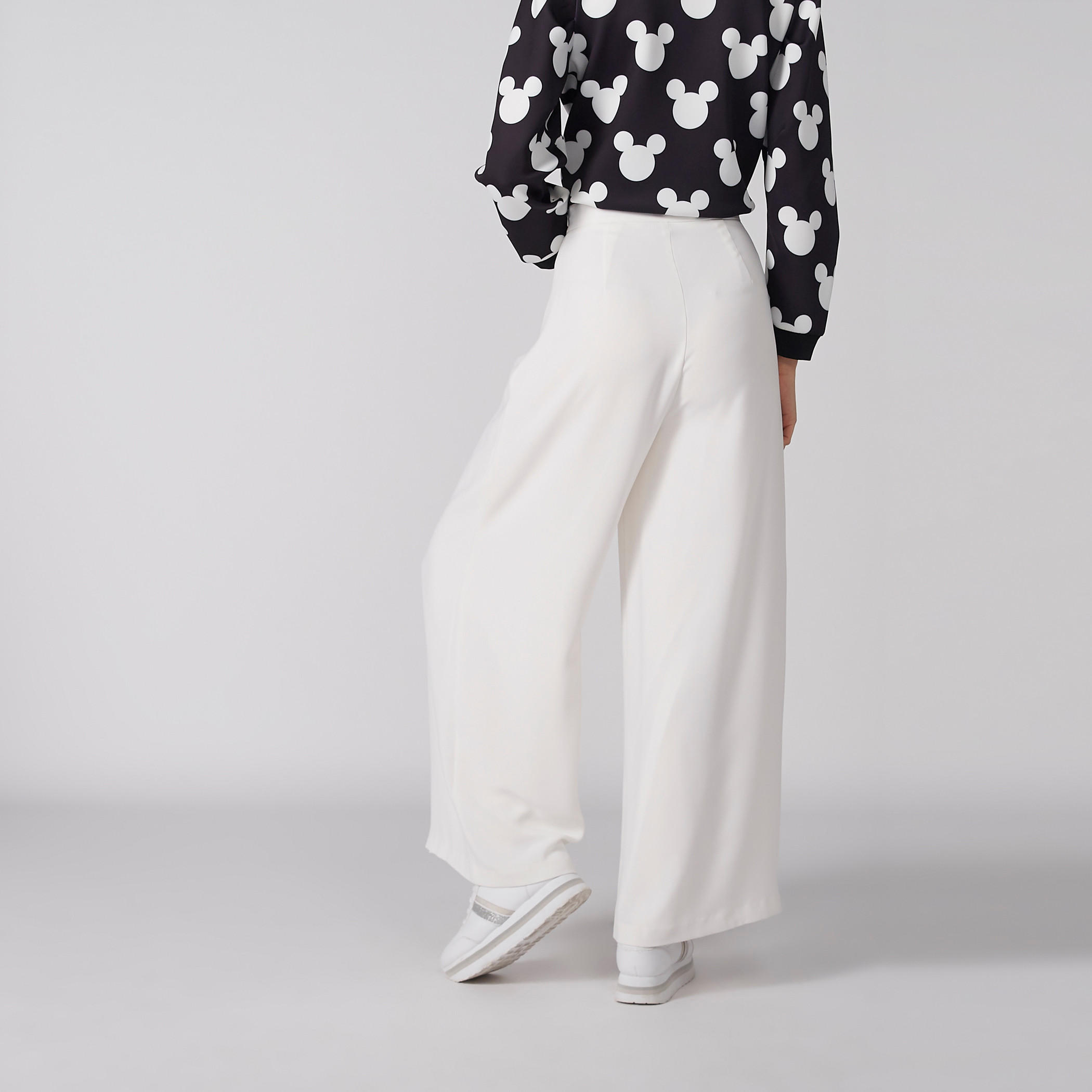 Mickey Mouse Mid-Rise Palazzo Pants-women-clothing-bottoms-trousers-image-4