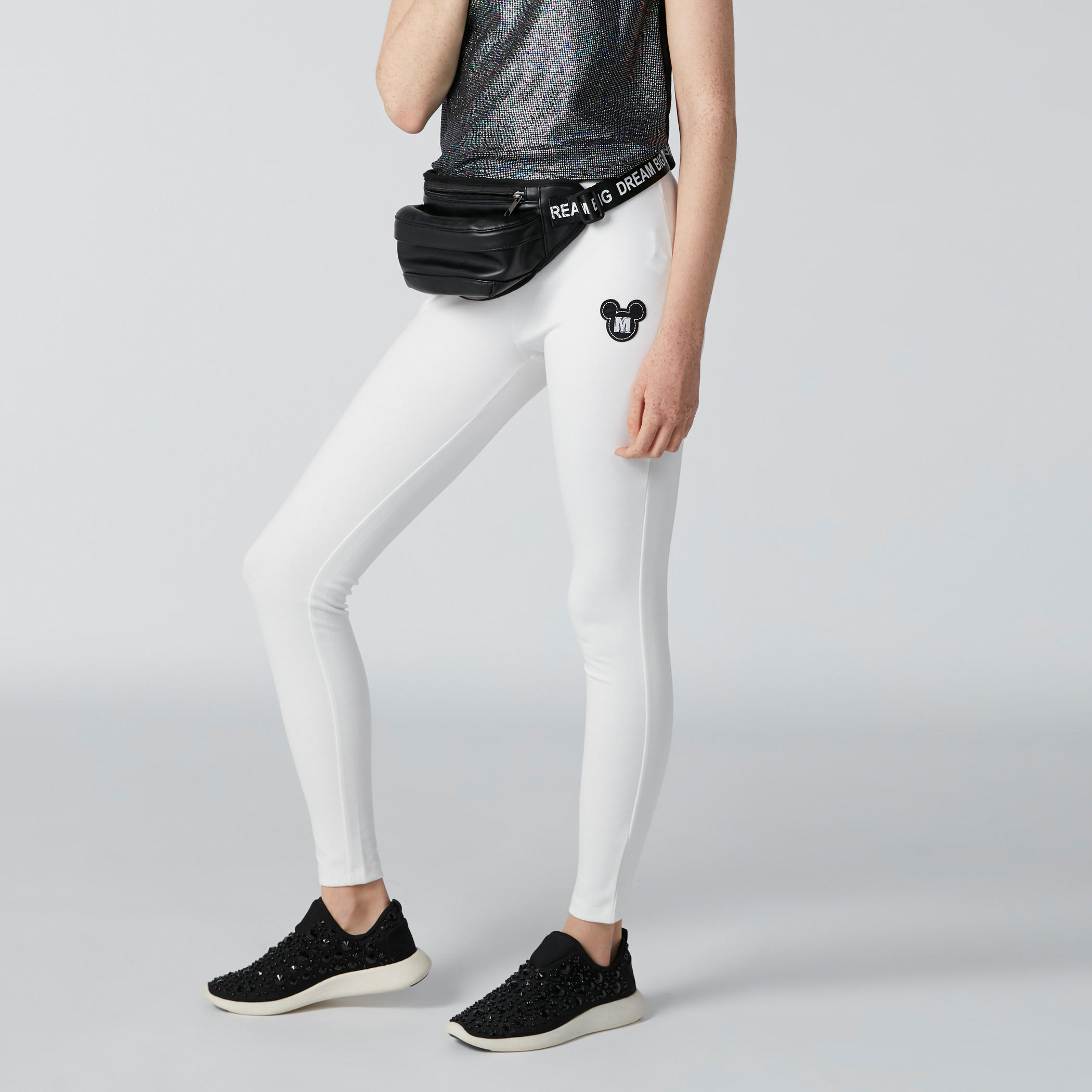 بنطال ليقنز بتزيينات ميكي ماوس-women-clothing-bottoms-leggings-image-3