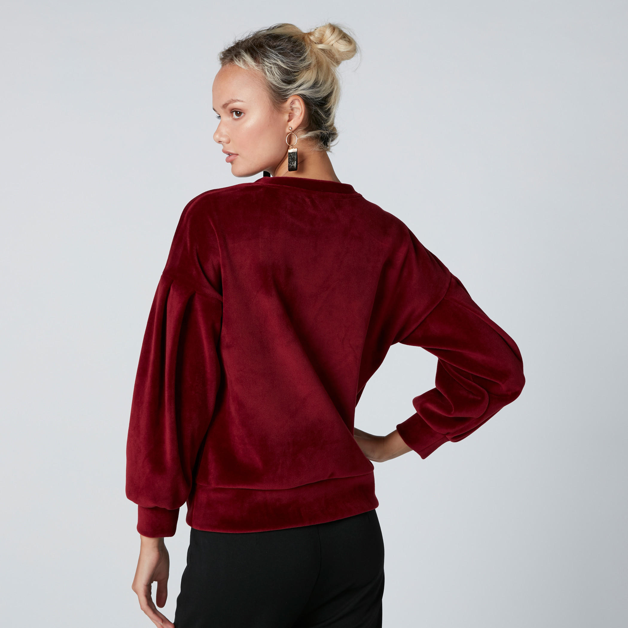 Mickey Mouse Printed Sweatshirt with Long Sleeves-women-winterwear-hoodiesandsweatshirts-sweatshirts-image-2