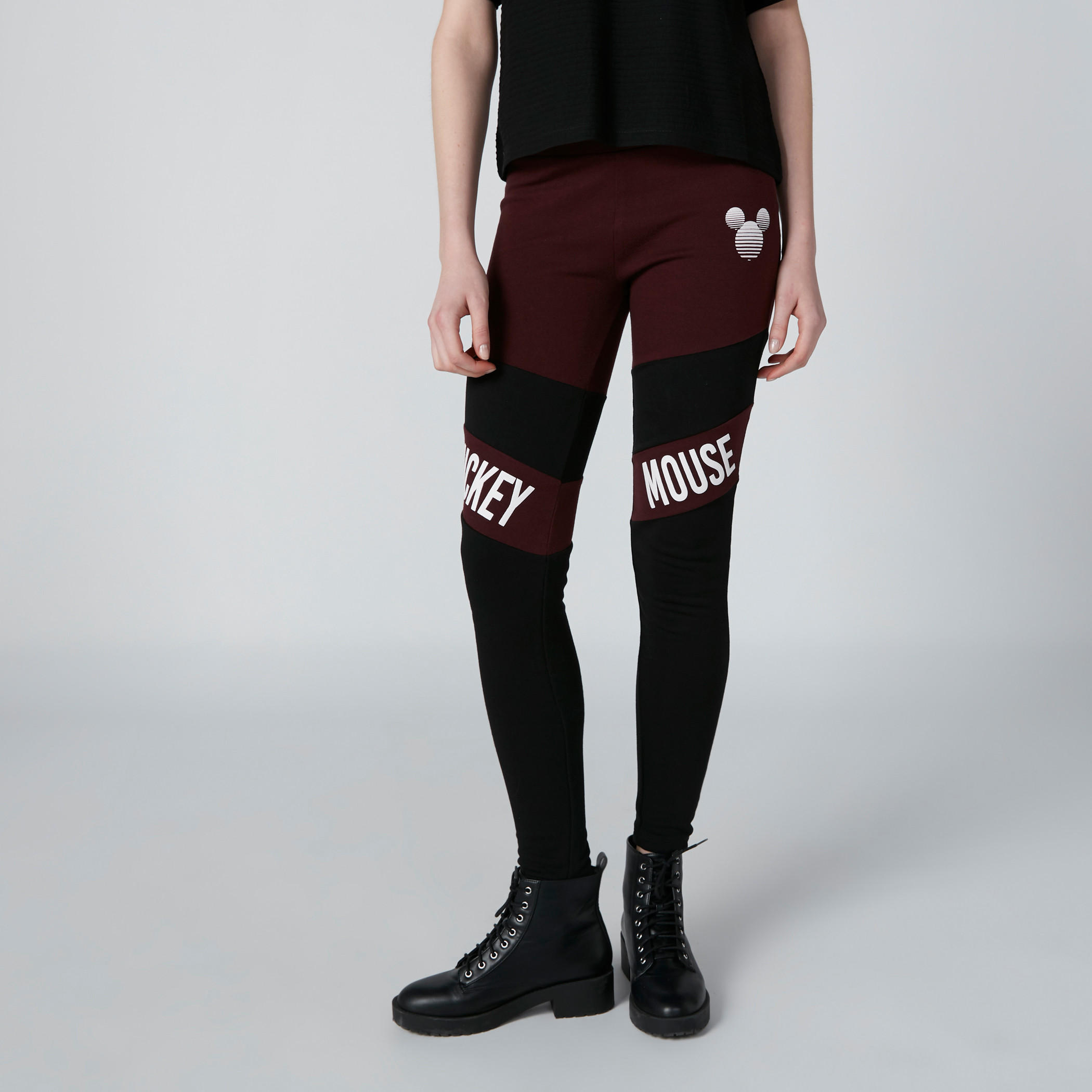 ボトムス mish&puff cat&mouse leggings 18-24m Shop Mickey Mouse Printed Leggings in Skinny Fit Online | Splash UAE