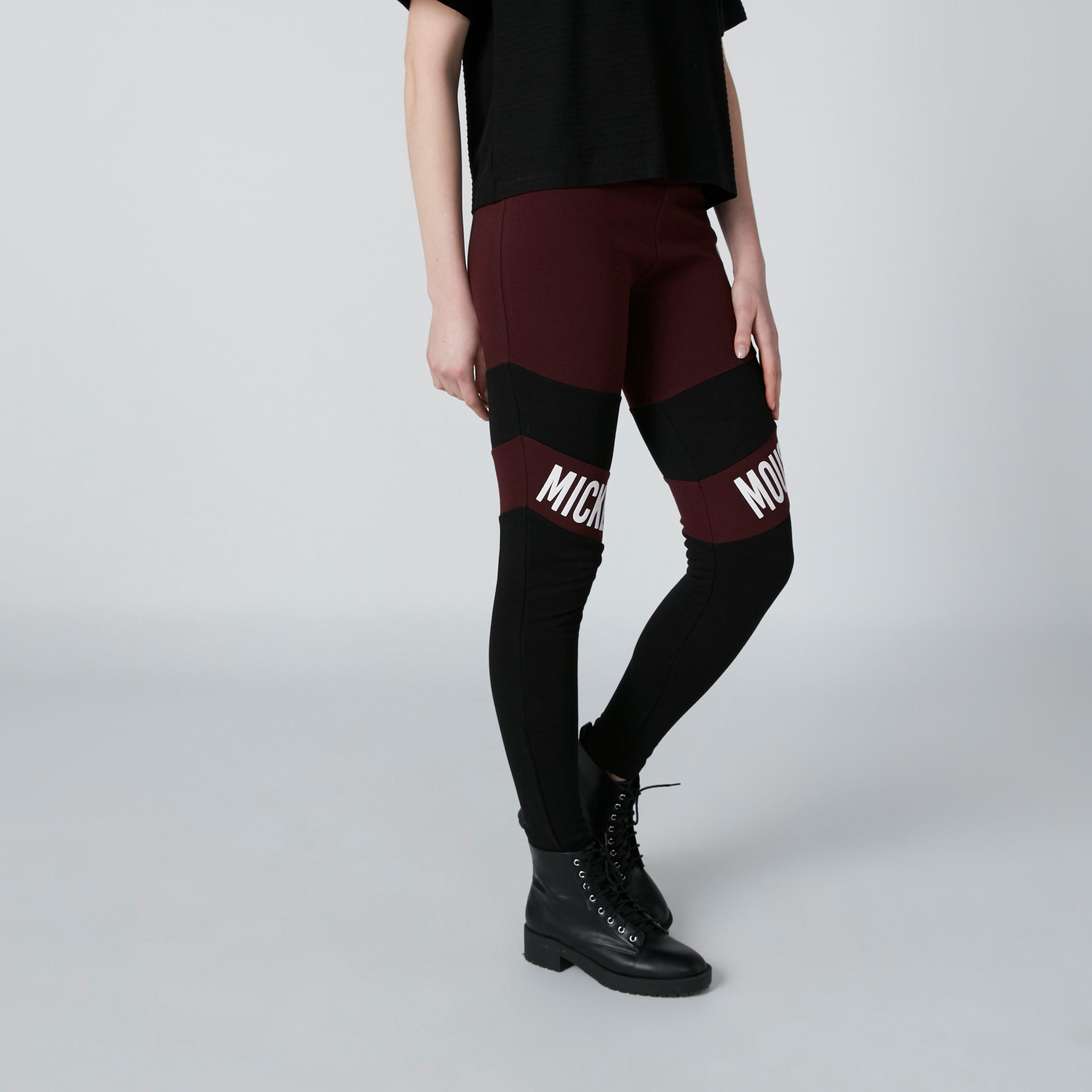 بنطال ليقنز سكيني بطبعات ميكي ماوس-women-clothing-bottoms-leggings-image-4