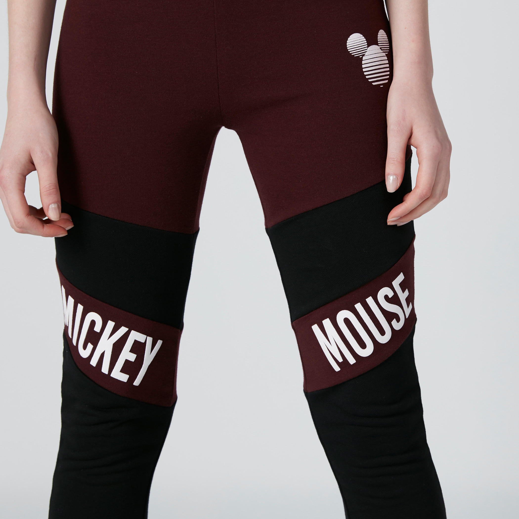 بنطال ليقنز سكيني بطبعات ميكي ماوس-women-clothing-bottoms-leggings-image-5